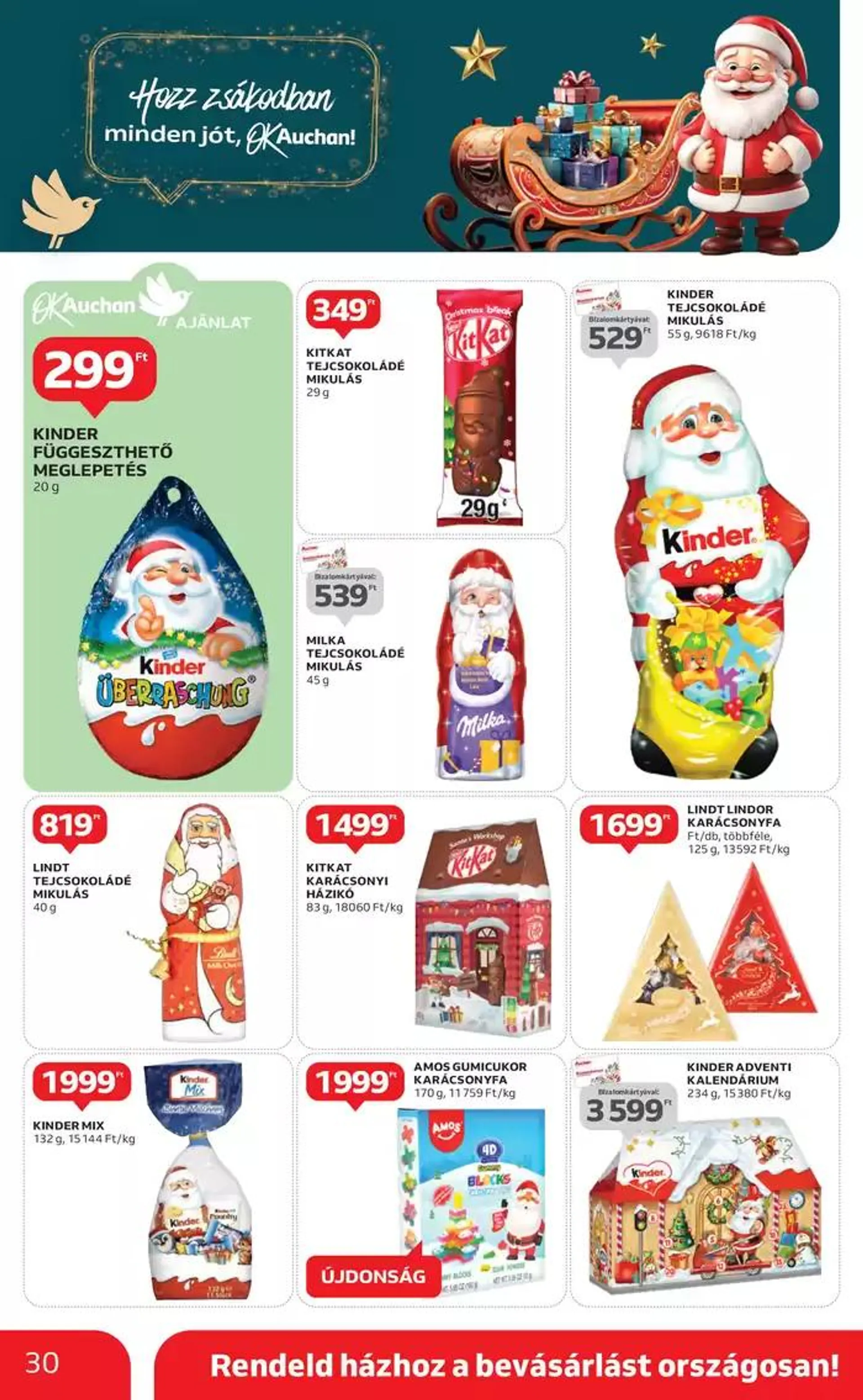 Katalógus Catalog Auchan október 21.-tól október 30.-ig 2024. - Oldal 30