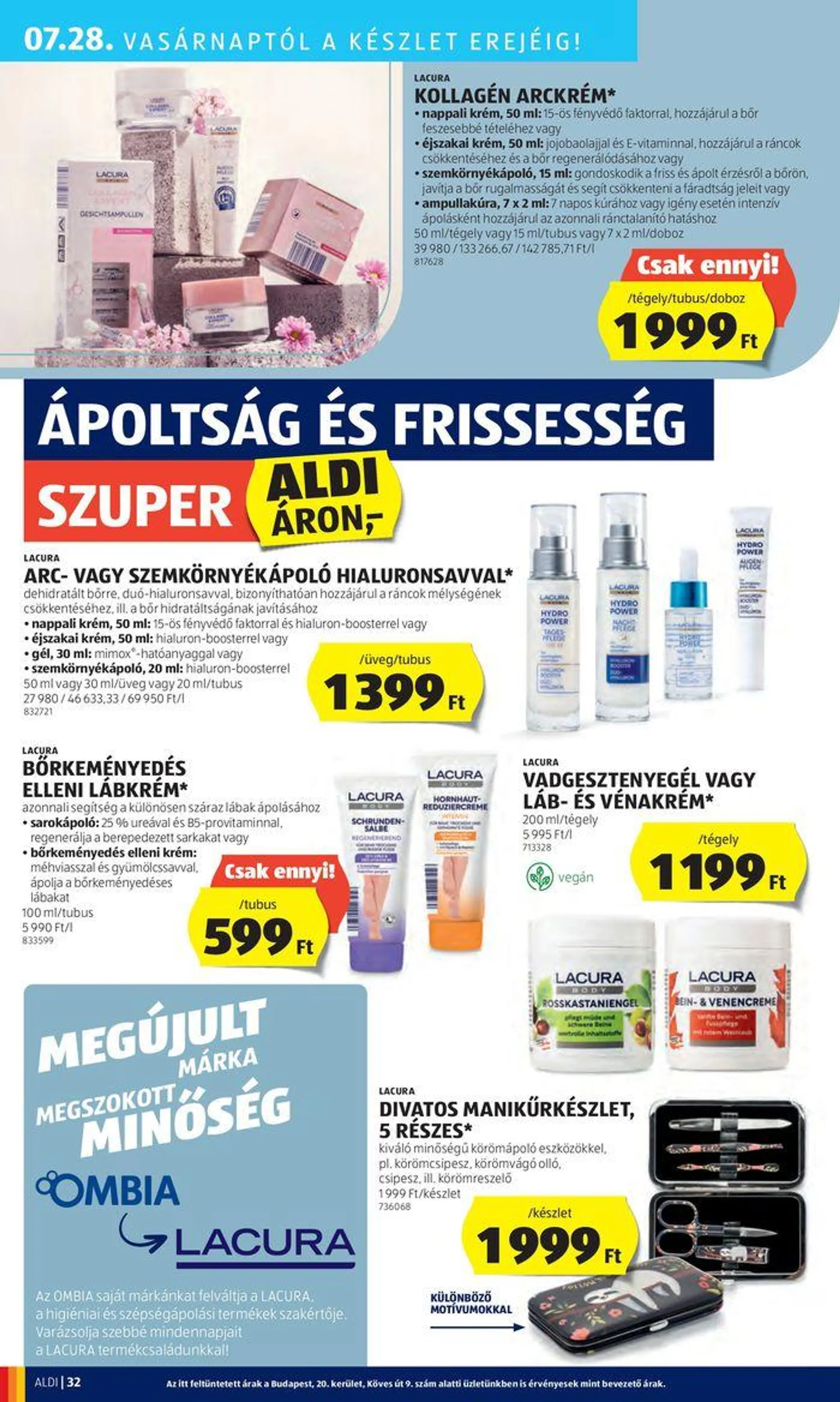 Következő heti ALDI akciós újság! - 36