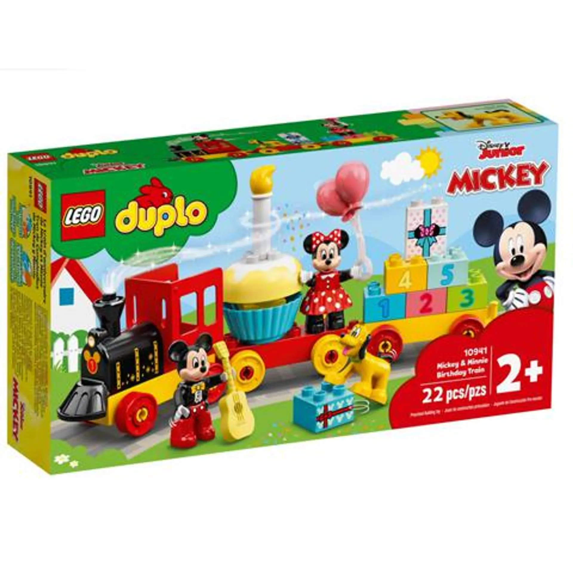 LEGO® DUPLO®: Disney Mickey & Minnie születésnapi vonata (10941)