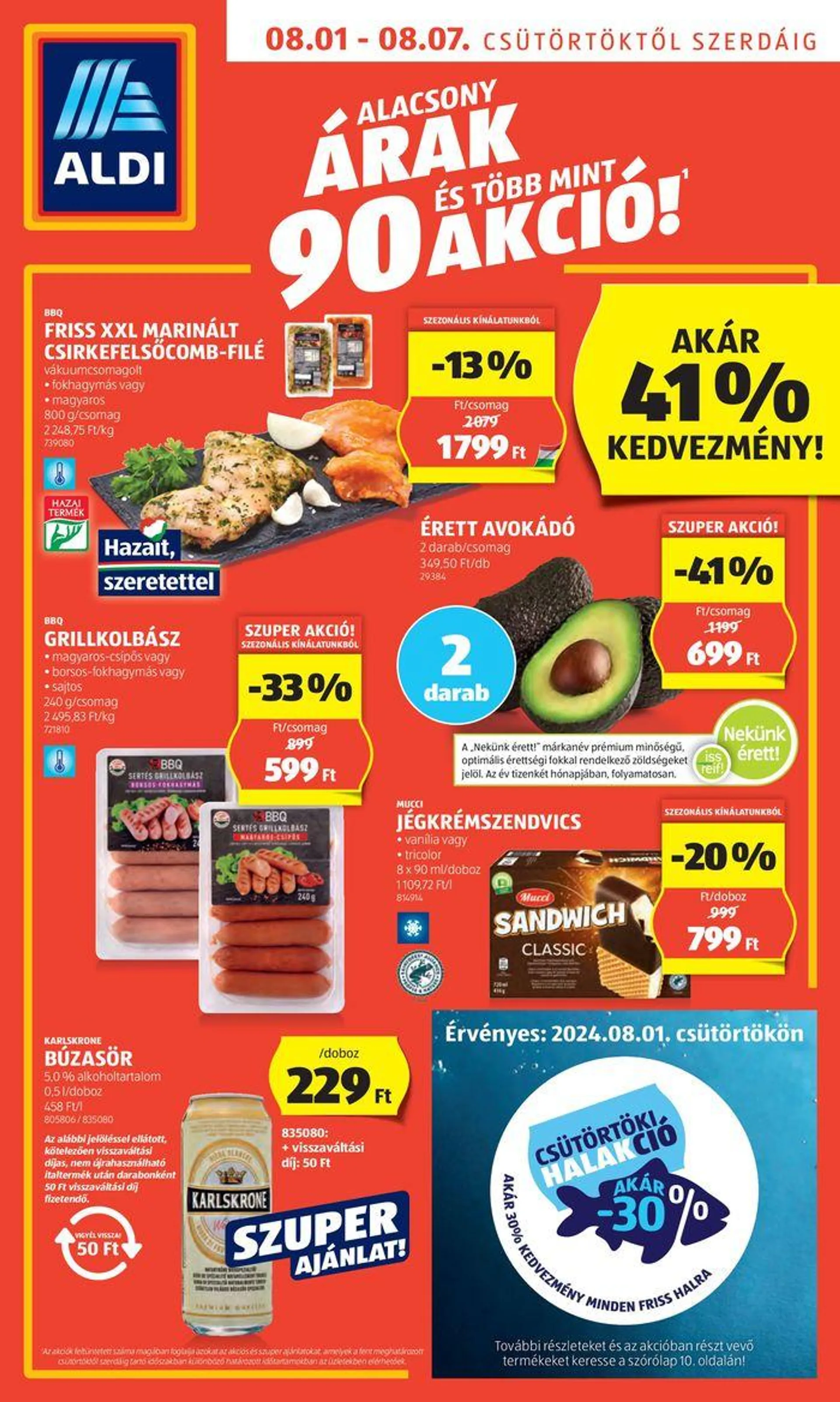 Következő heti ALDI akciós újság! - 1