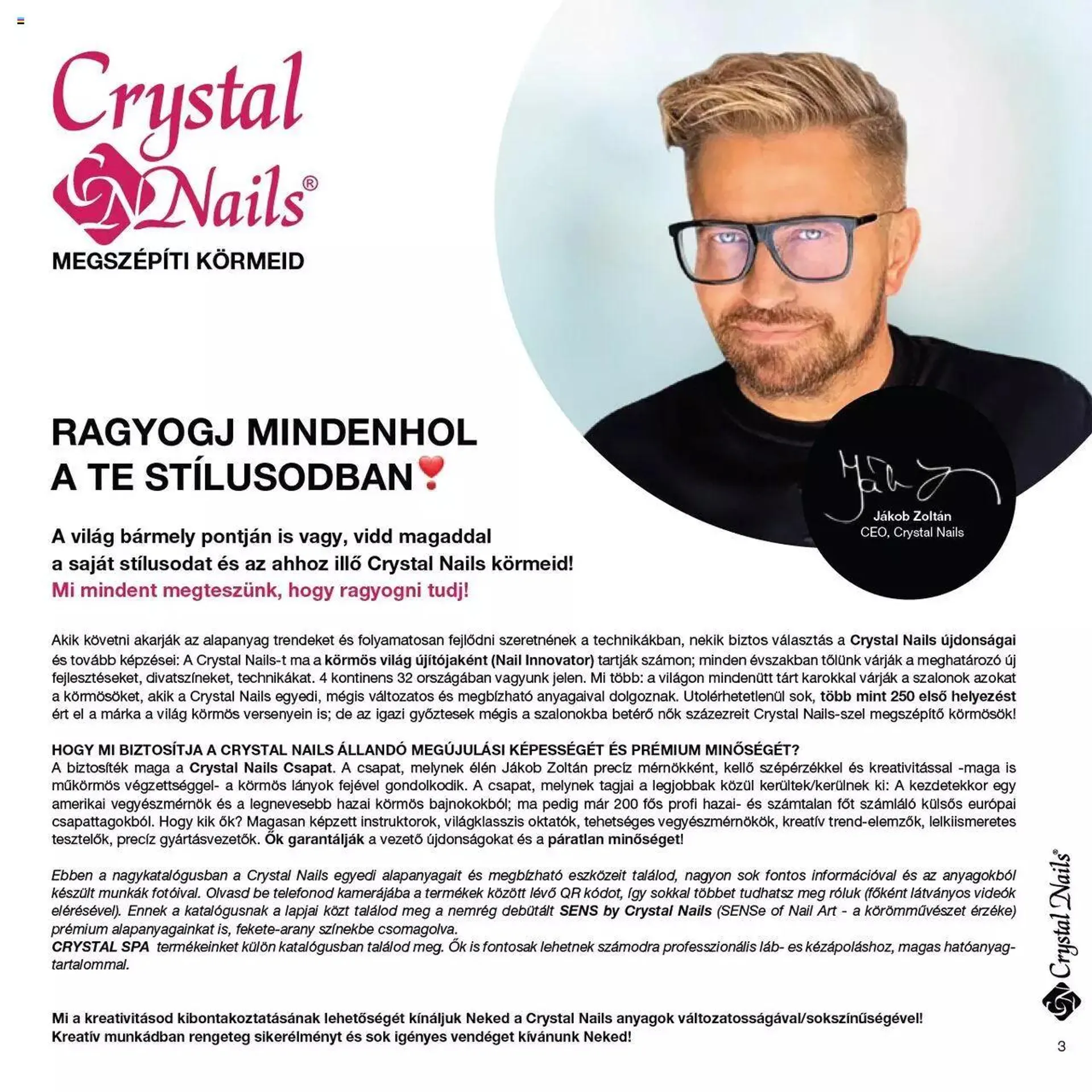 Katalógus Crystal Nails - Nagykatalógus 2023/24 március 6.-tól december 31.-ig 2023. - Oldal 3