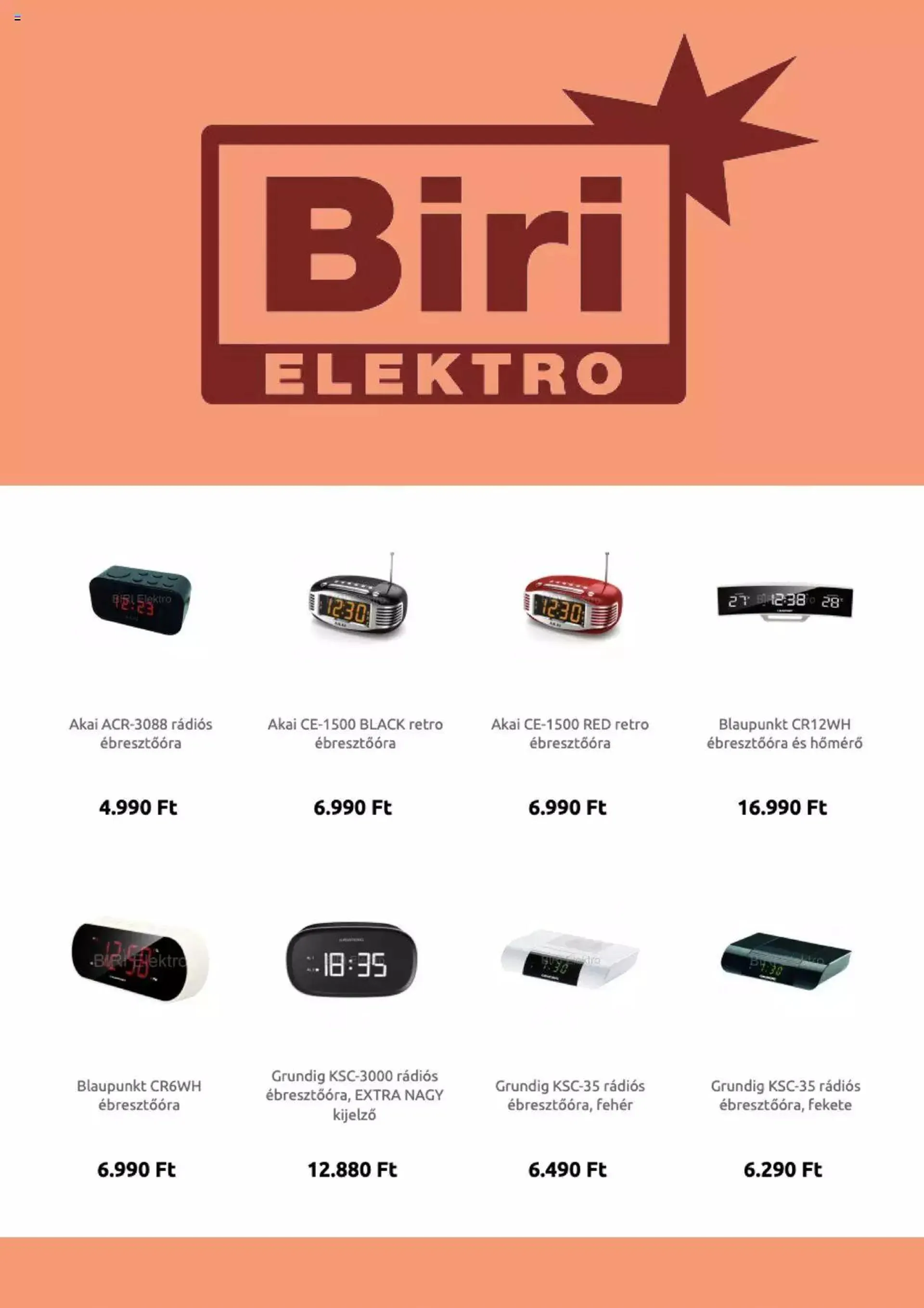 Biri Elektro - Akciós újság - 3