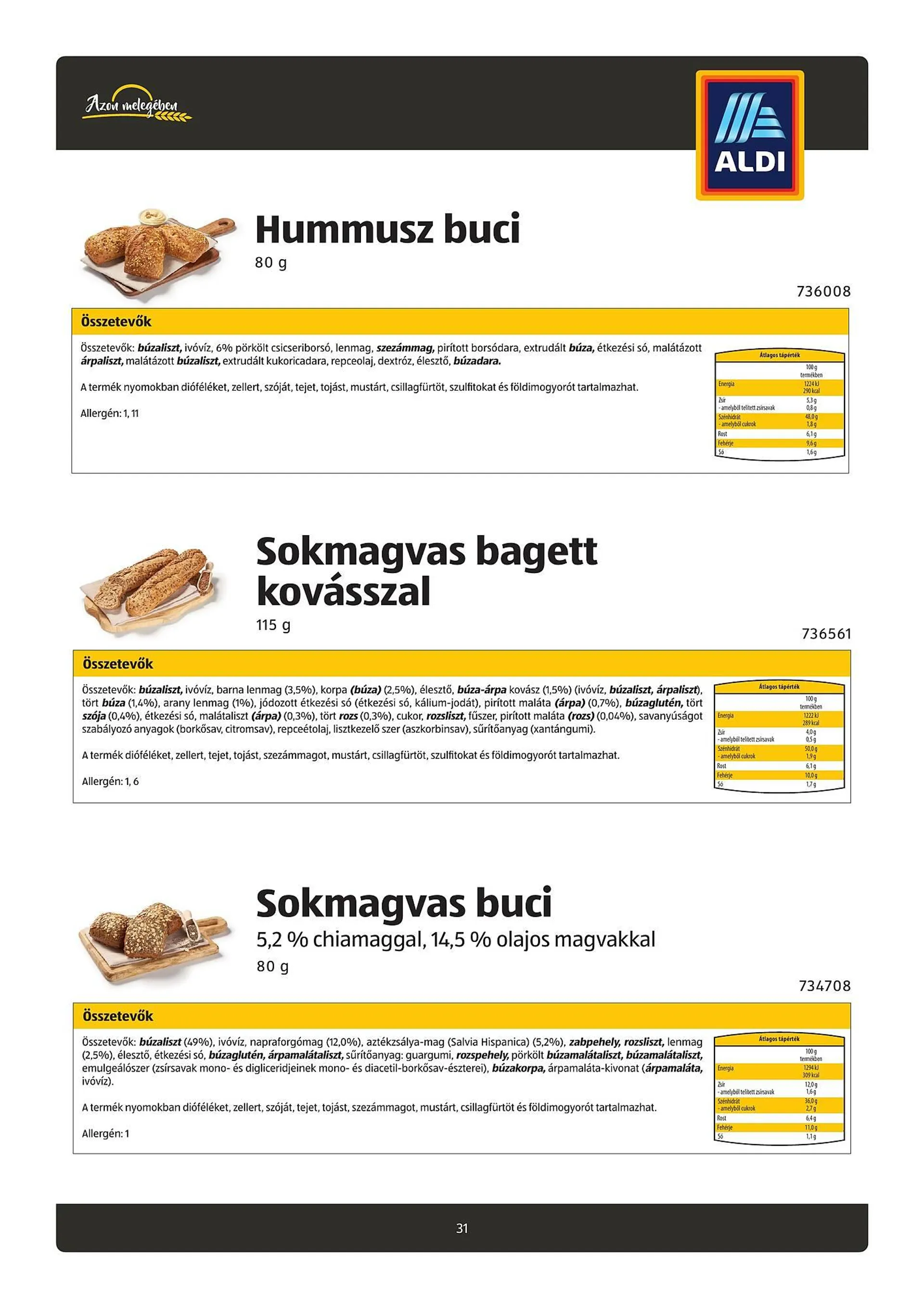 Katalógus ALDI akciós újság július 26.-tól október 21.-ig 2024. - Oldal 31