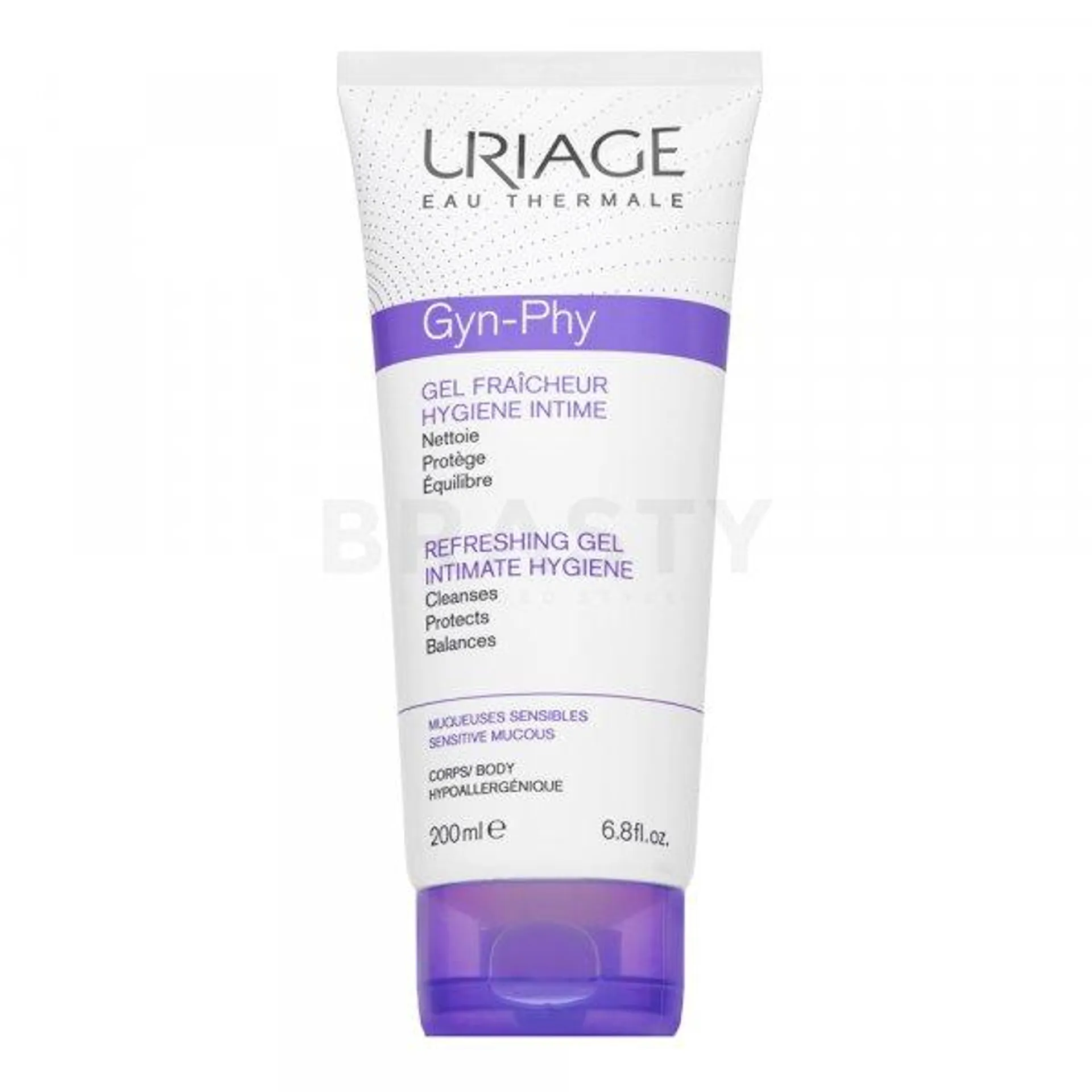 Uriage Gyn-Phy emulzió intim higiénára Intimate Hygiene Refreshing Gel 200 ml