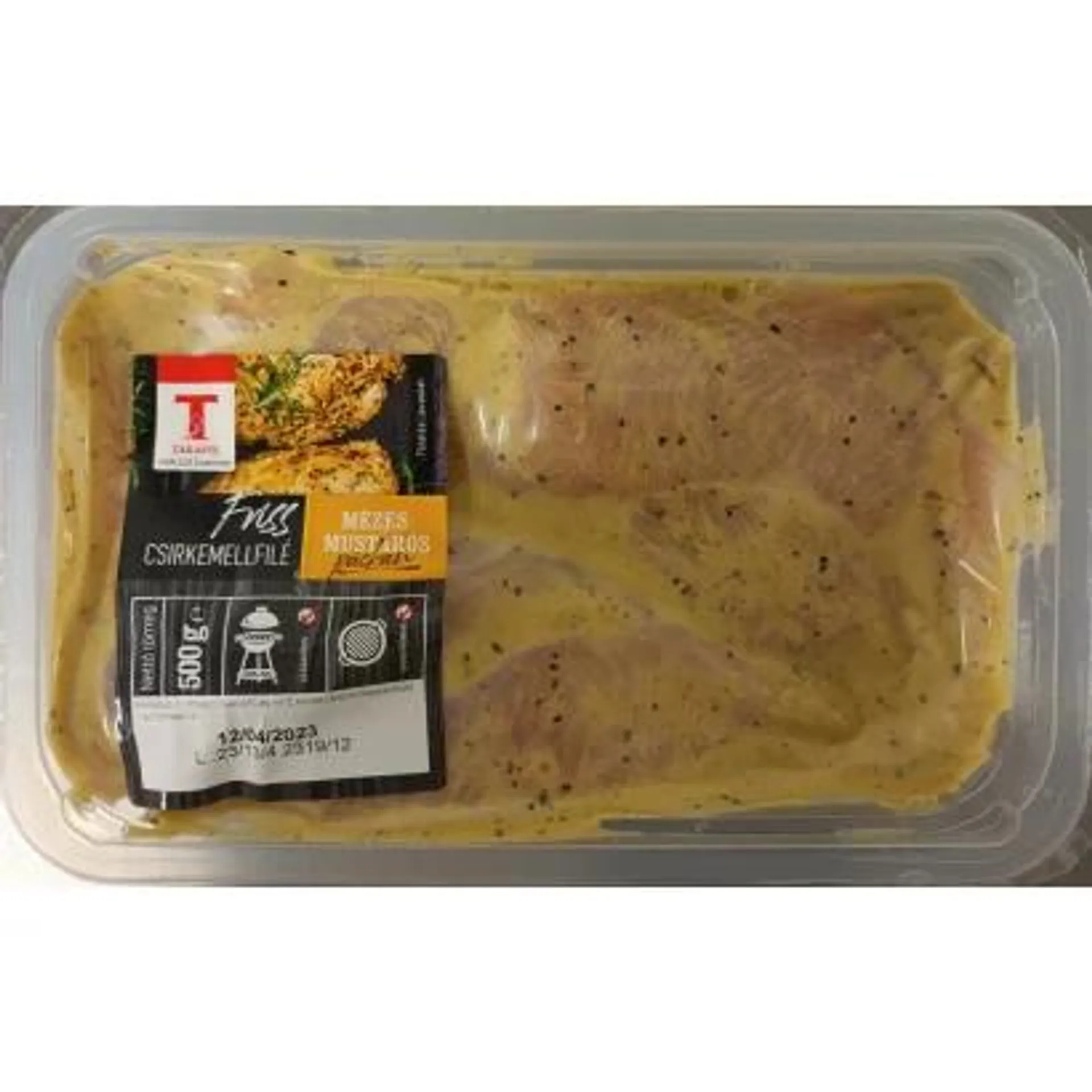 Fresh Marinated Chicken breast (Honey and mustard) 500g, vacuum packaged, 12x500g in M10 box