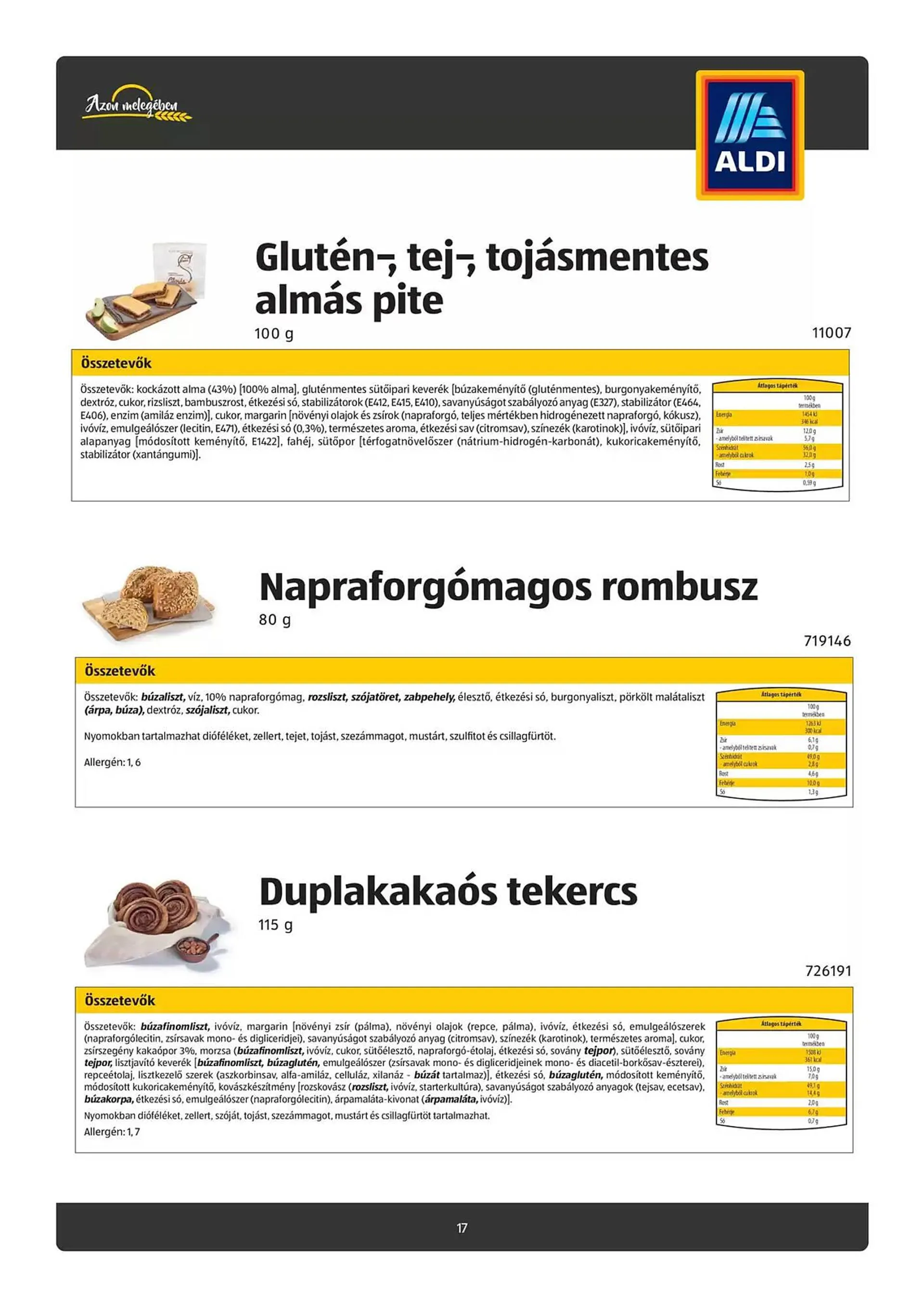 Katalógus ALDI akciós újság december 18.-tól január 1.-ig 2025. - Oldal 17