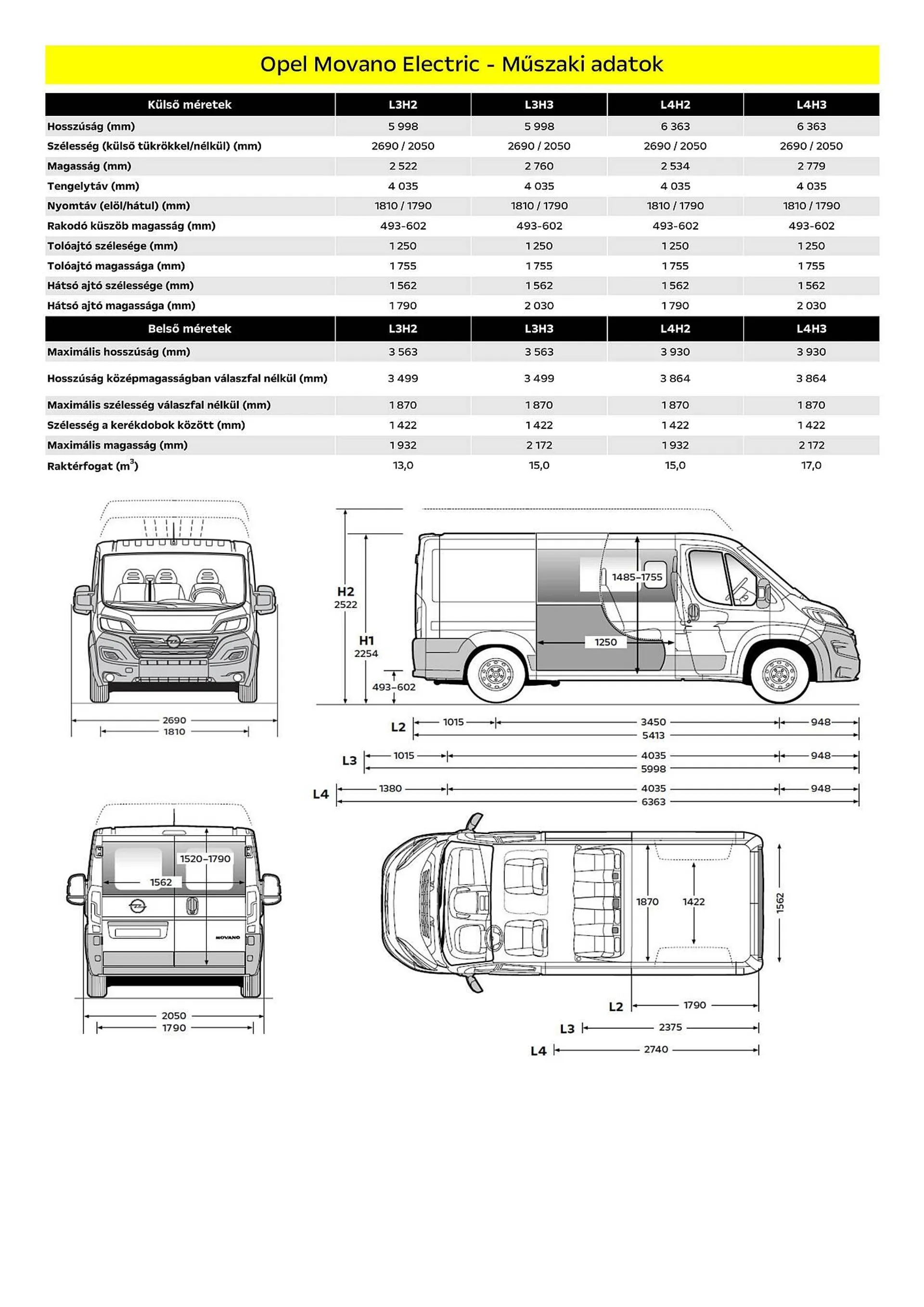 Katalógus Opel Movano Electric akciós újság július 5.-tól december 31.-ig 2024. - Oldal 9