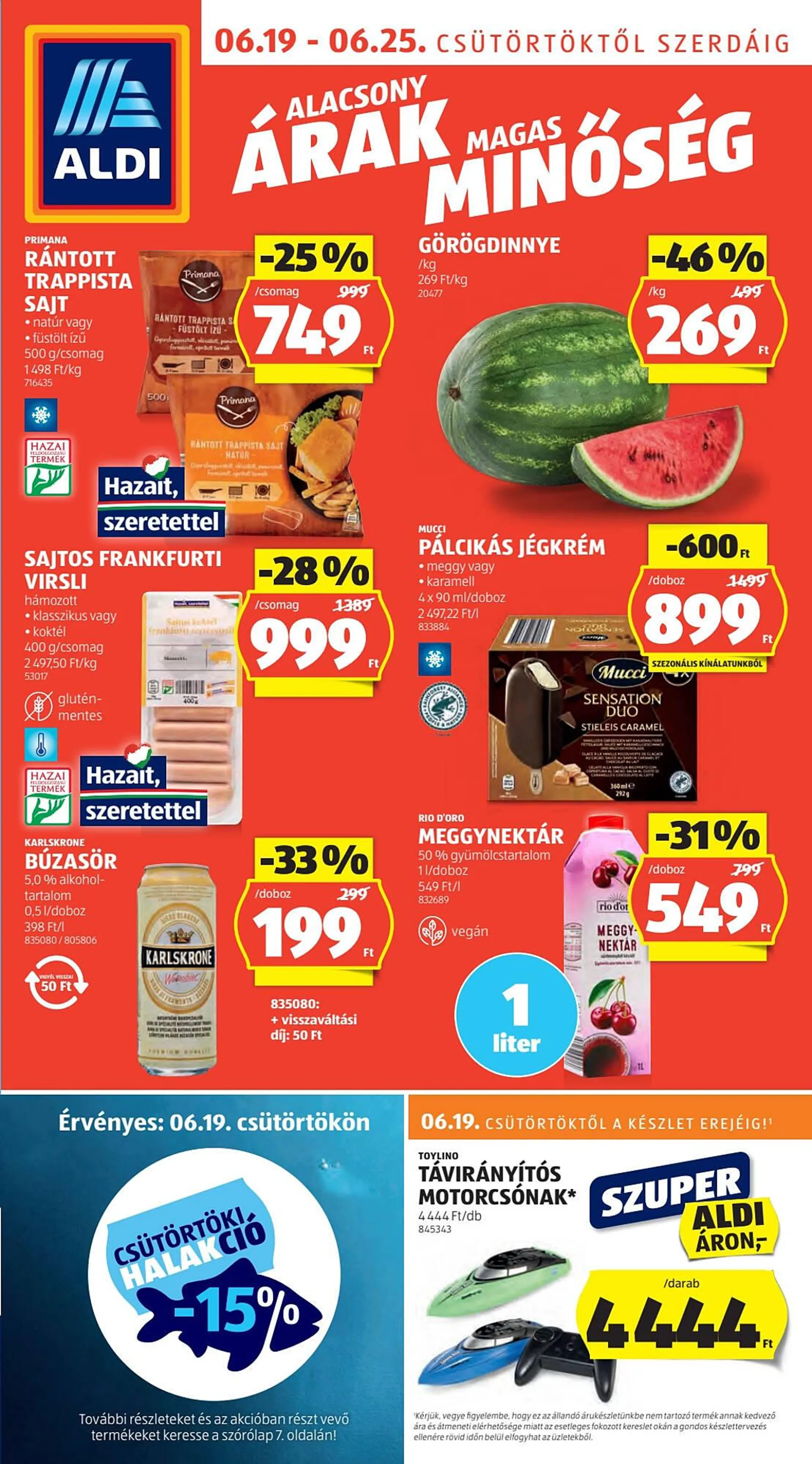 ALDI akciós újság - 1