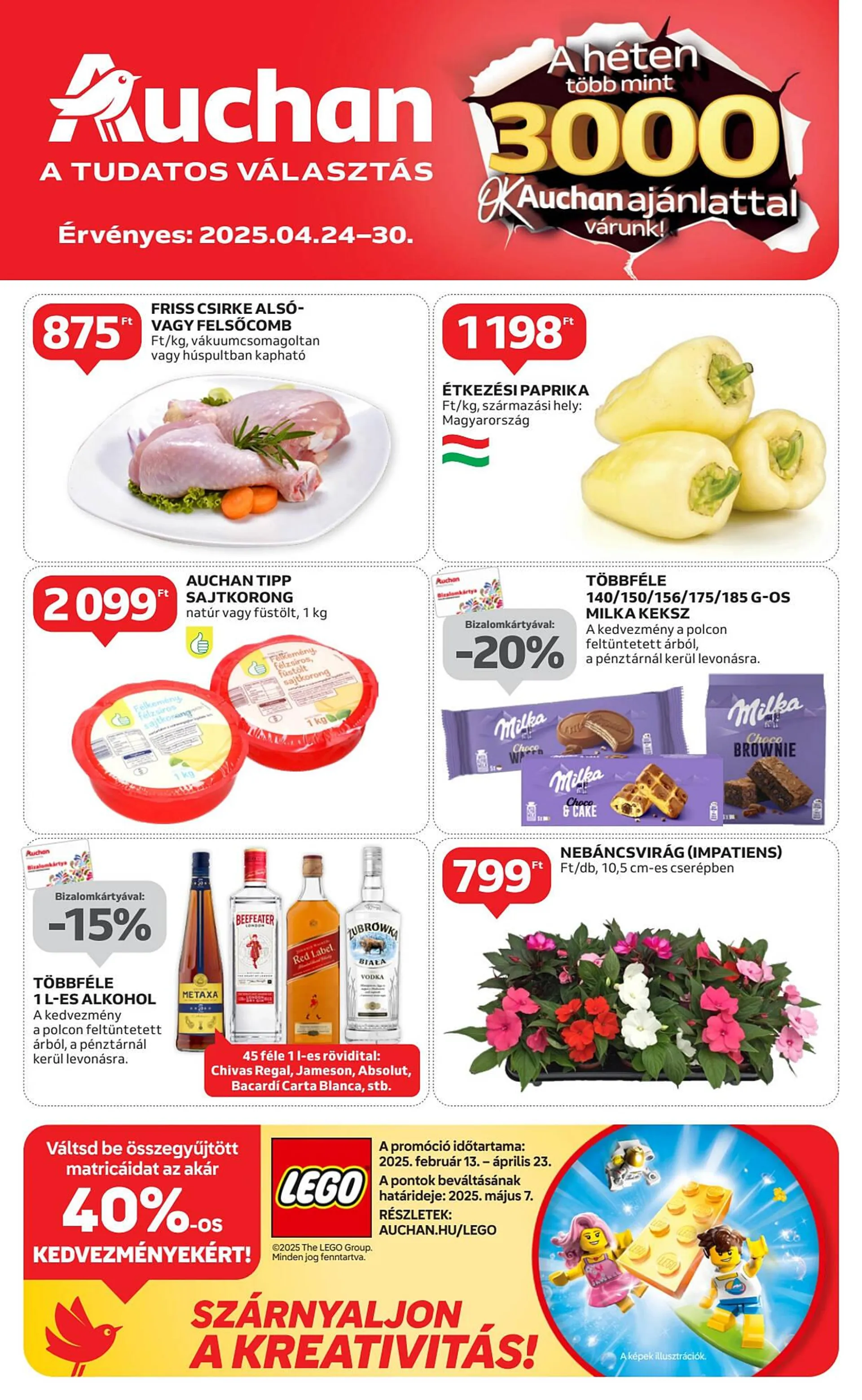 Auchan akciós újság - 1