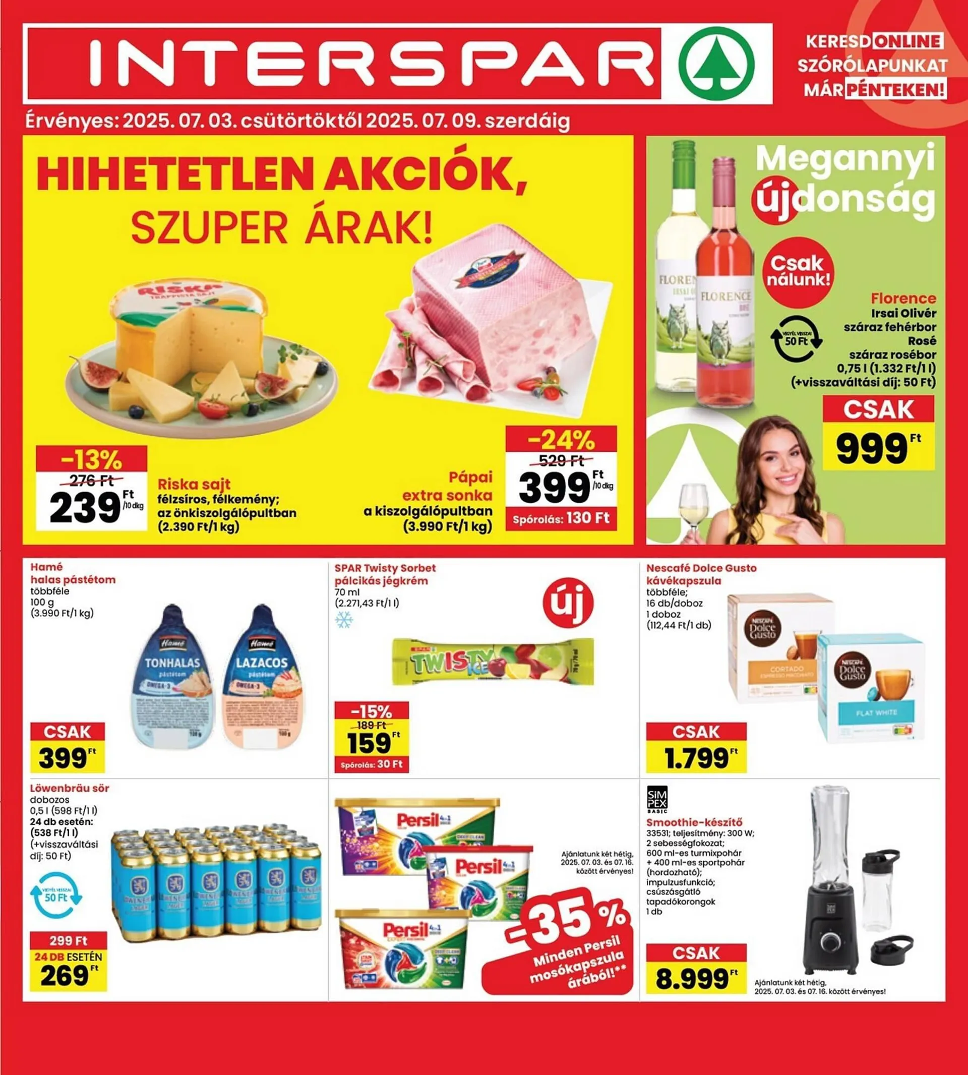 Interspar akciós újság - 1