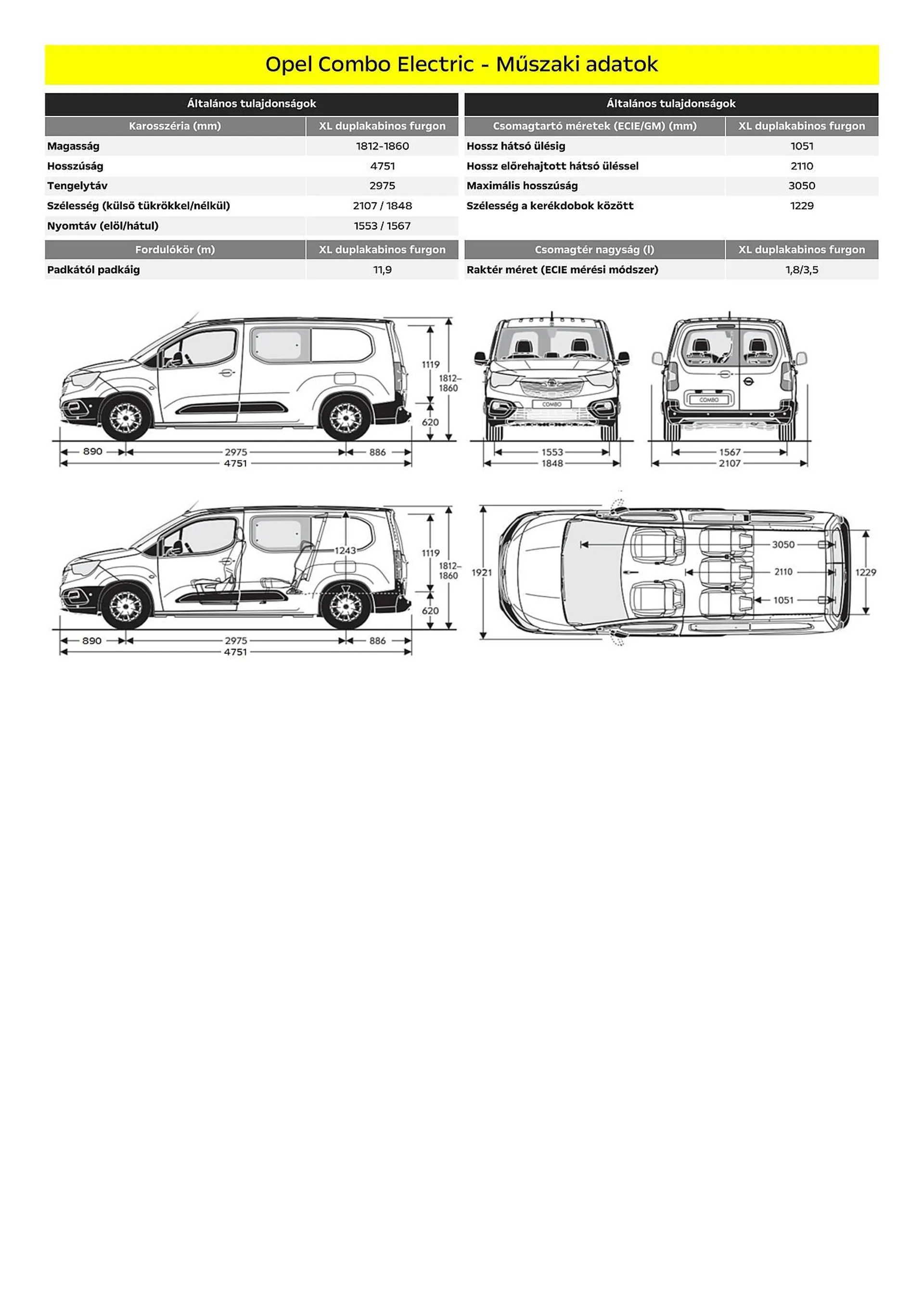 Katalógus Opel Combo Electric akciós újság július 5.-tól december 31.-ig 2024. - Oldal 12