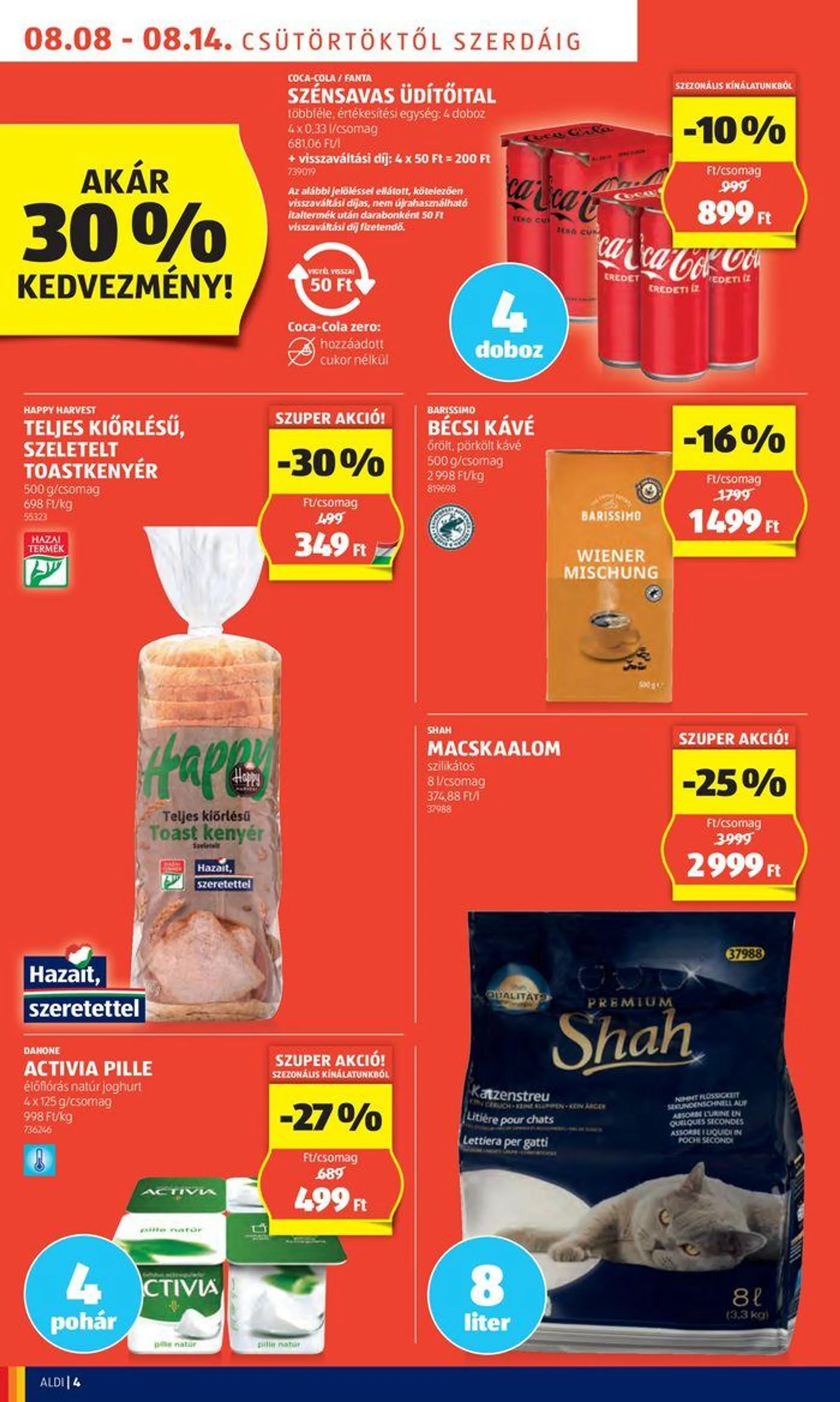 Következő Heti ALDI Akciós újság! - 4