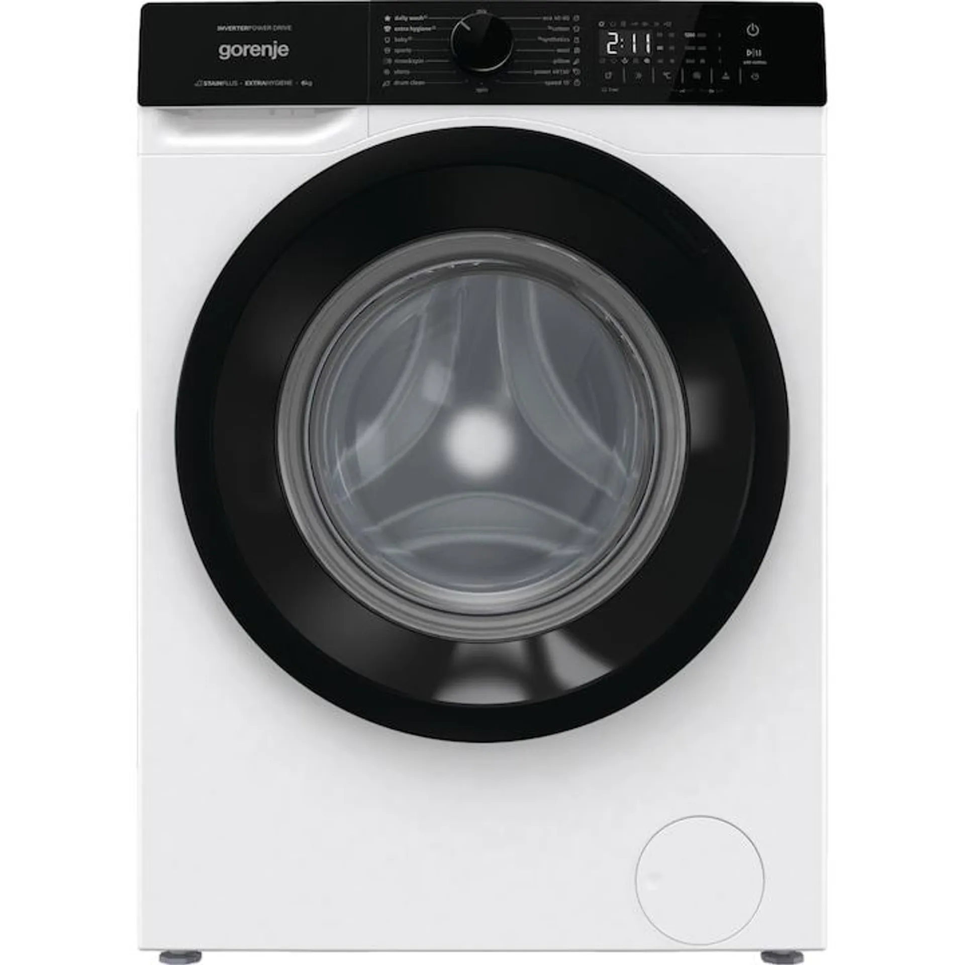 Gorenje WNHA62SASEU Elöltöltős keskeny mosógép, 6 kg, 1200 ford./perc, SnowFlakes, A energiaosztály, Fehér