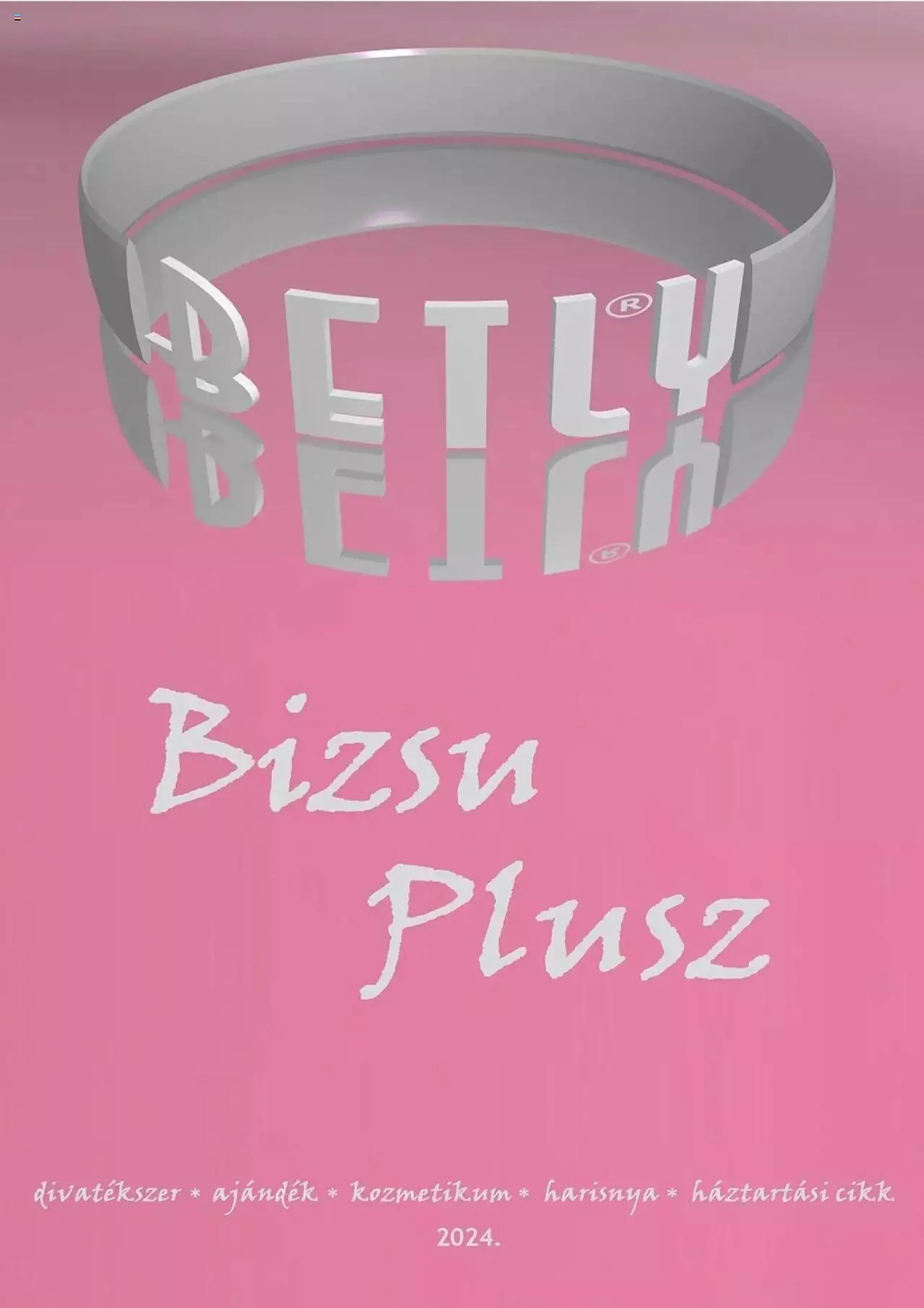 Katalógus Betly - Bizsu Plusz - 0