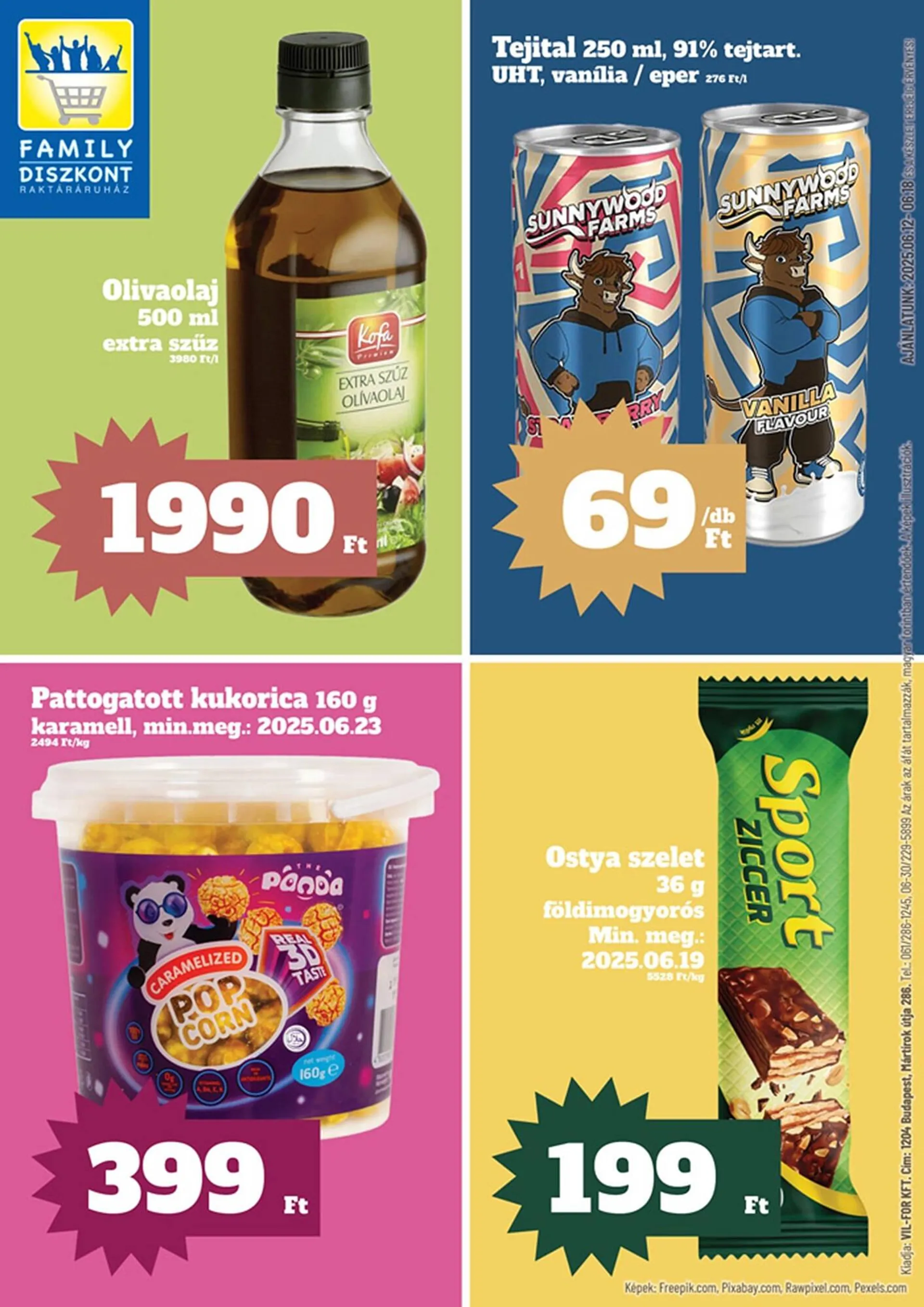 Family Diszkont akciós újság - 1