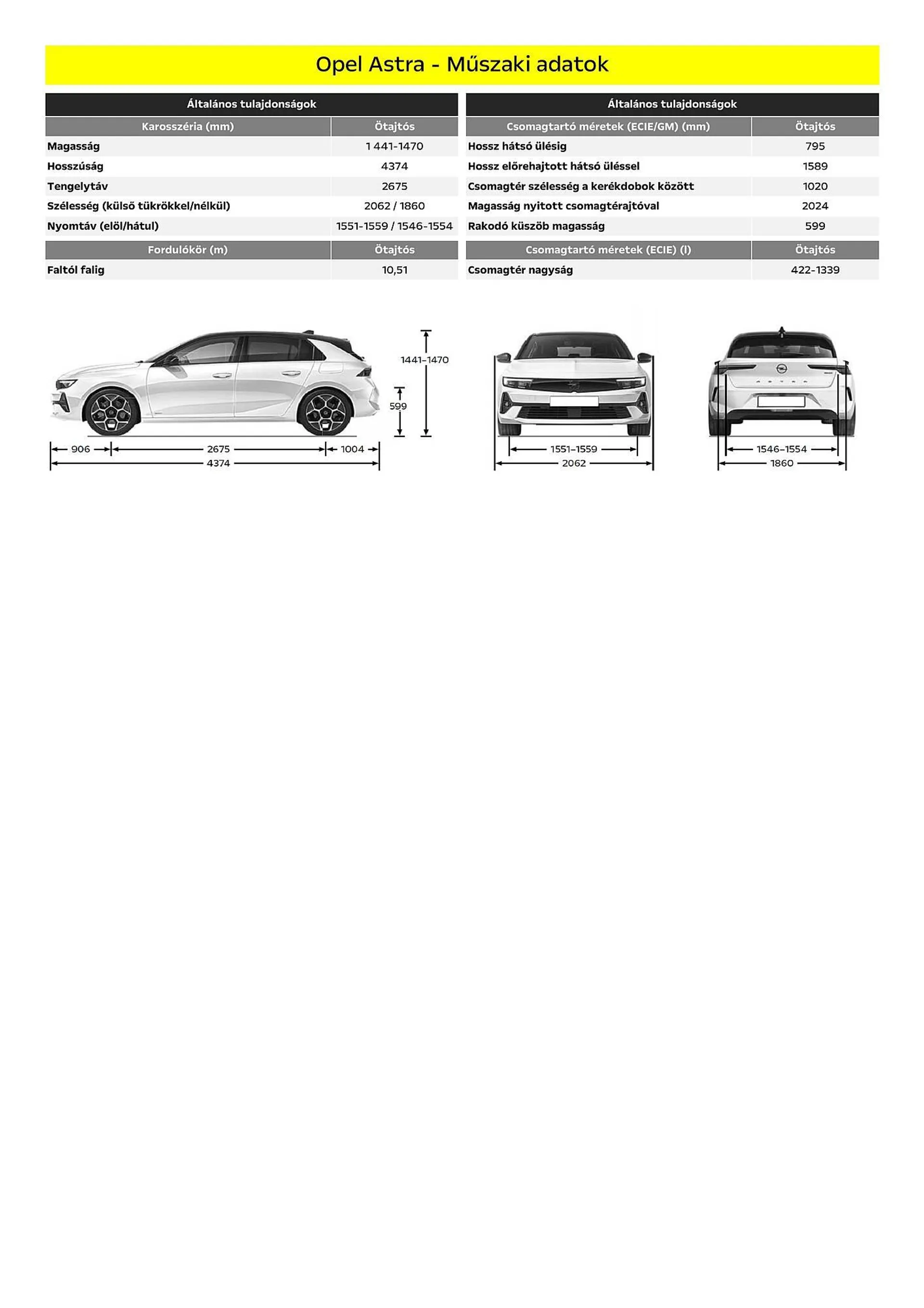 Opel Astra akciós újság - 10