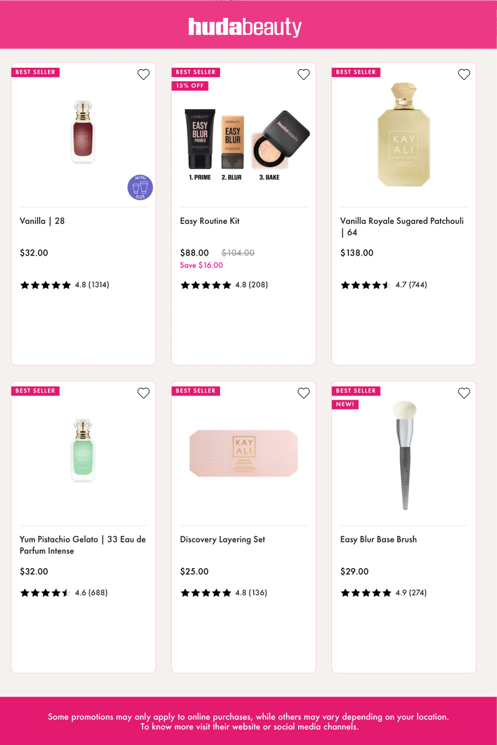 Weekly ad Huda Beauty savings from December 13 to December 27 2024 - Page 4