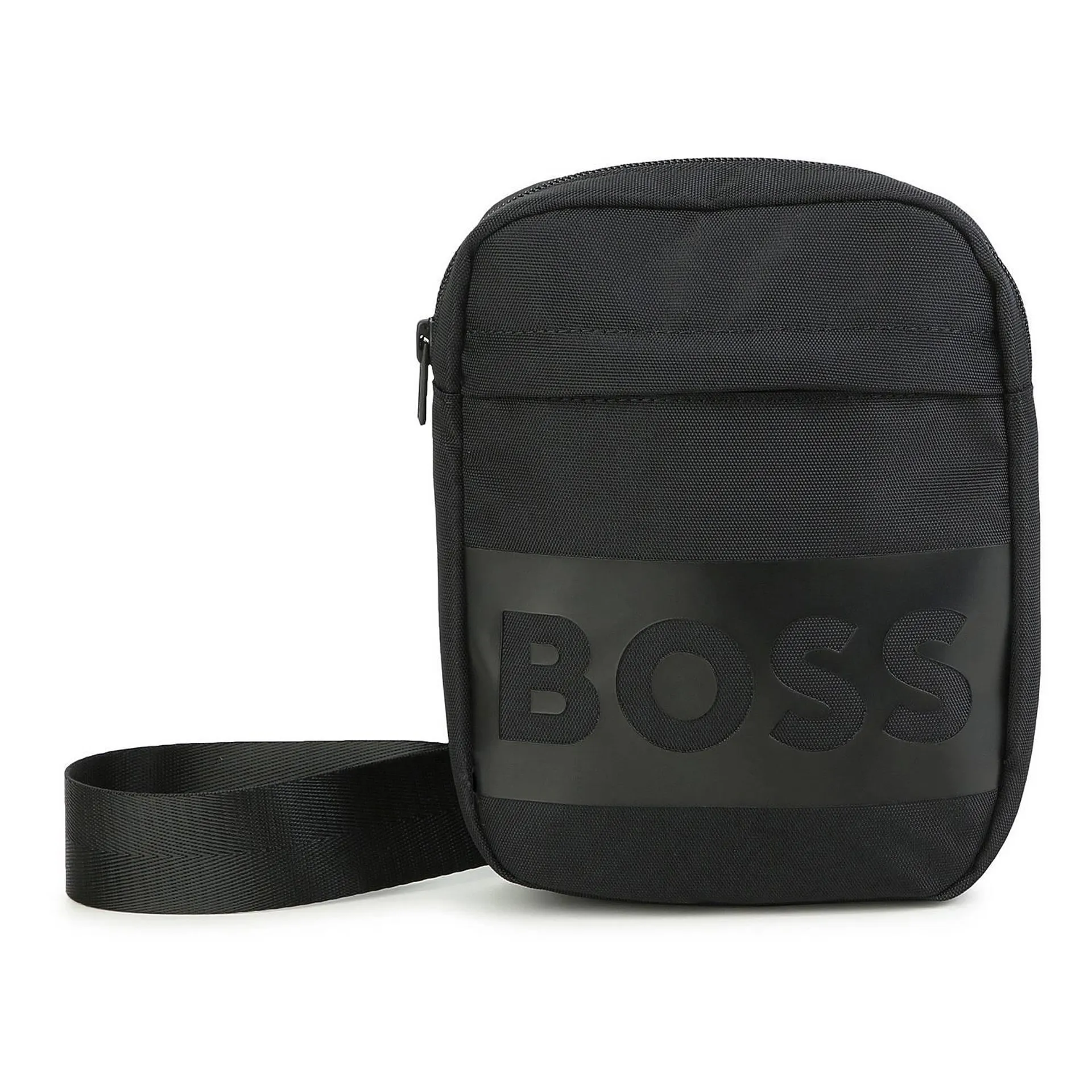 Logo Print Messenger Bag