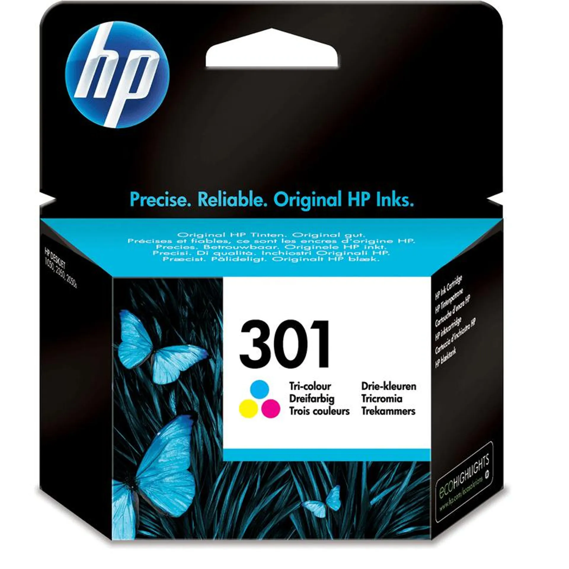 HP 301 Original Ink Cartridge - Tri-Colour | SHPP0071