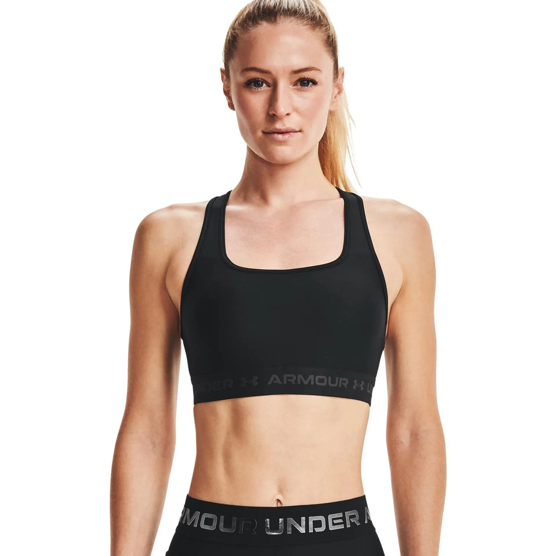 UNDER ARMOUR WOMENS ARMOUR® MID CROSSBACK SPORTS BRA