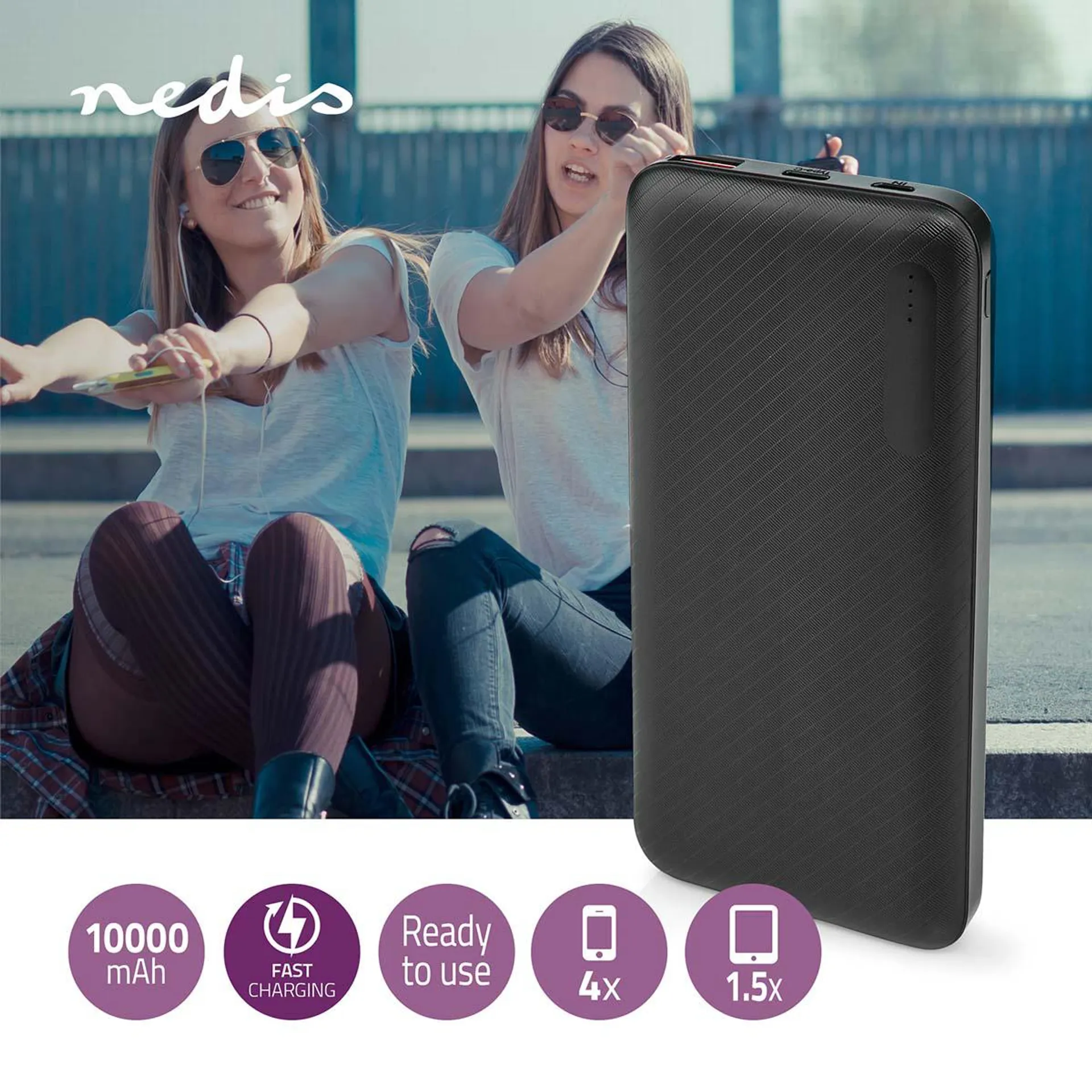 NEDIS 10000MAH PD POWERBANK