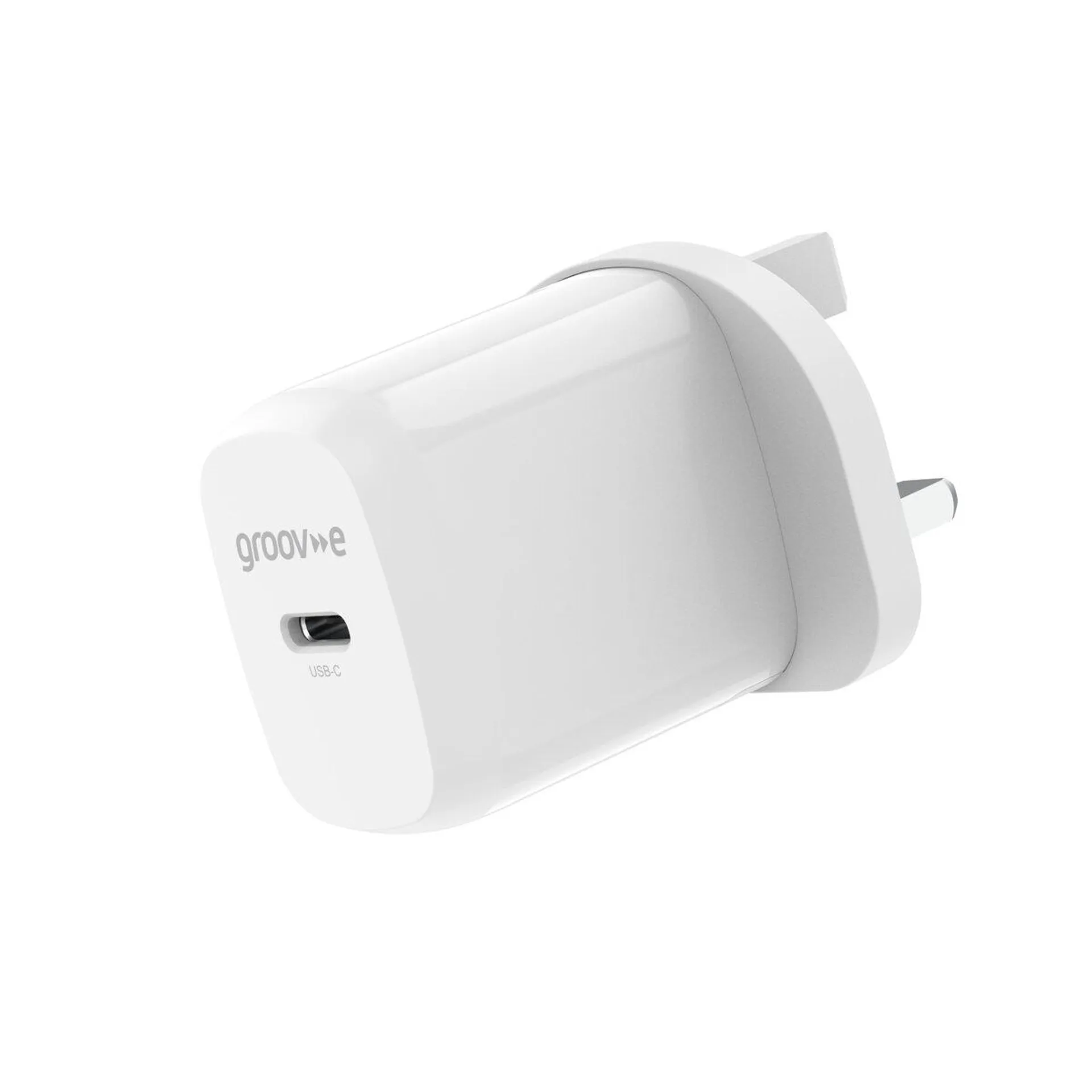 GROOV-E USB-C 3A PD 20W MAINS CHARGER