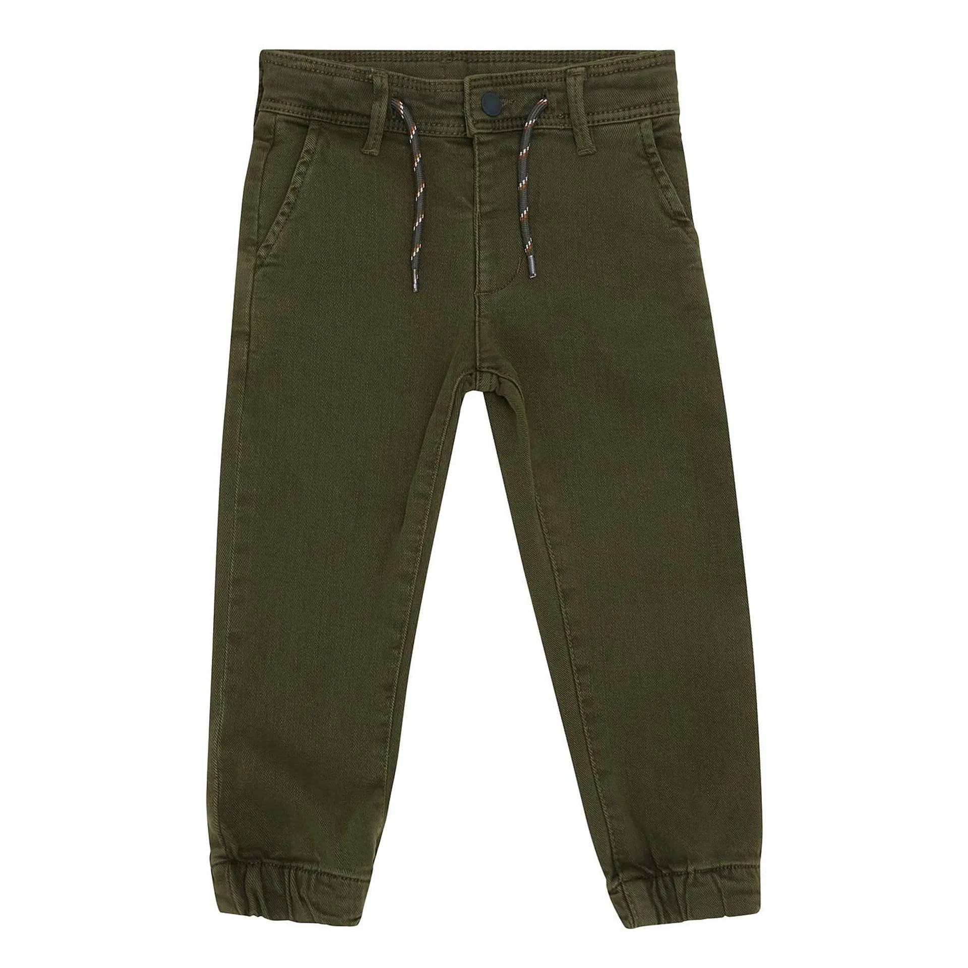 Cuffed Drawstring Trousers