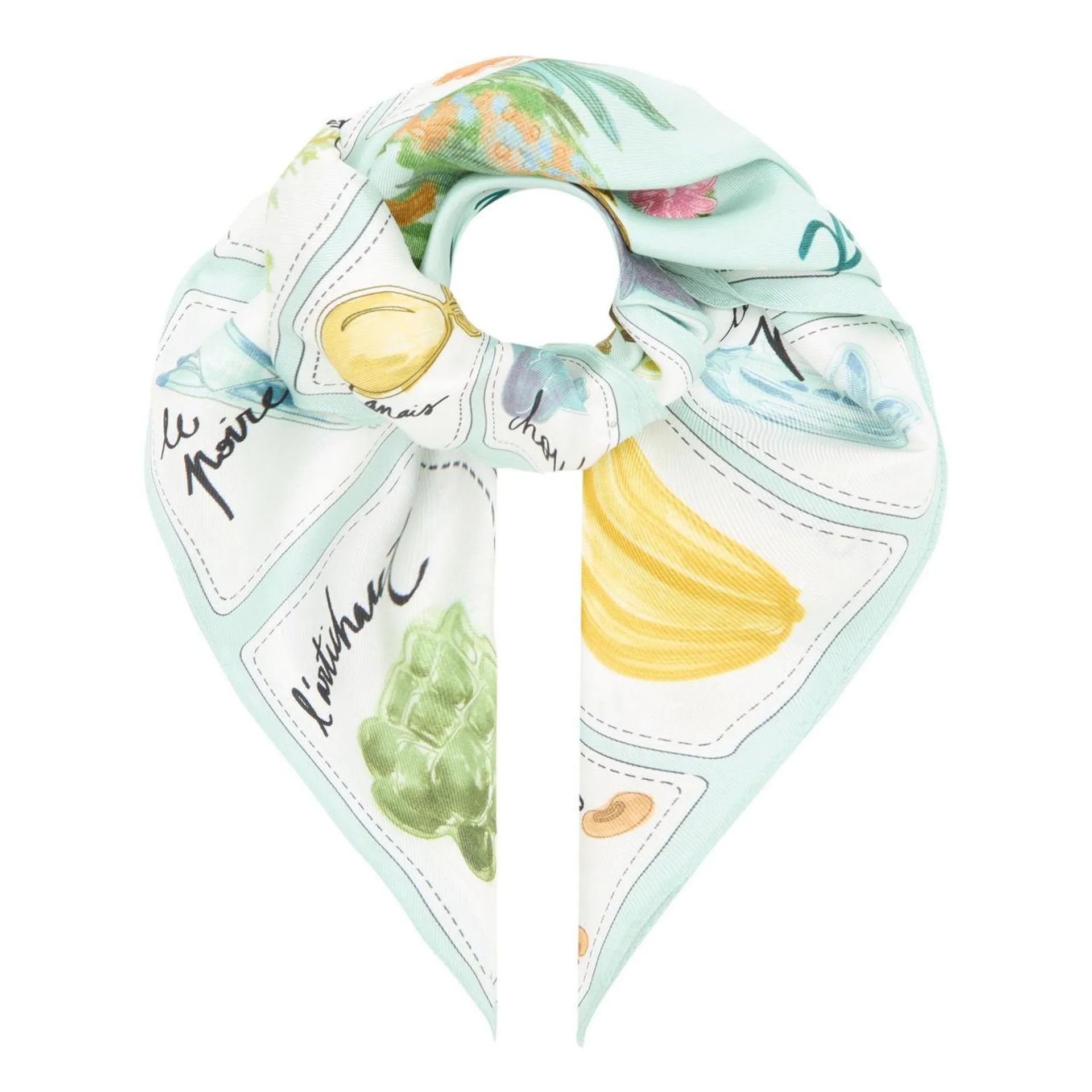 Garden Silk Scarf