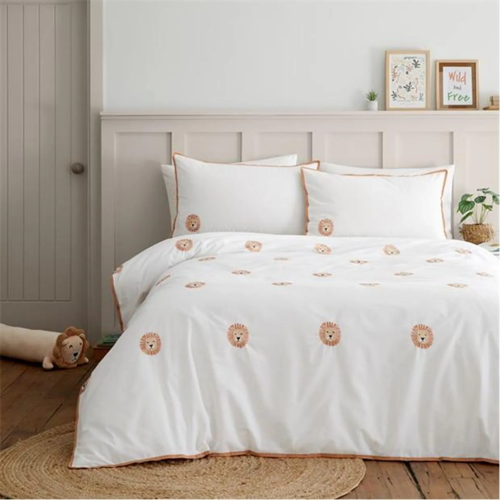 Lions Duvet Cover Set