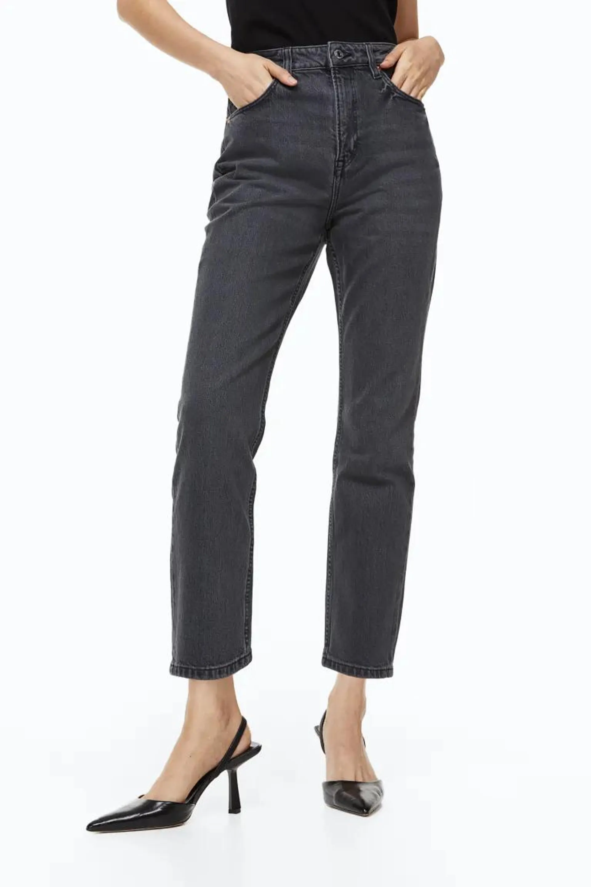 Slim High Ankle Jeans