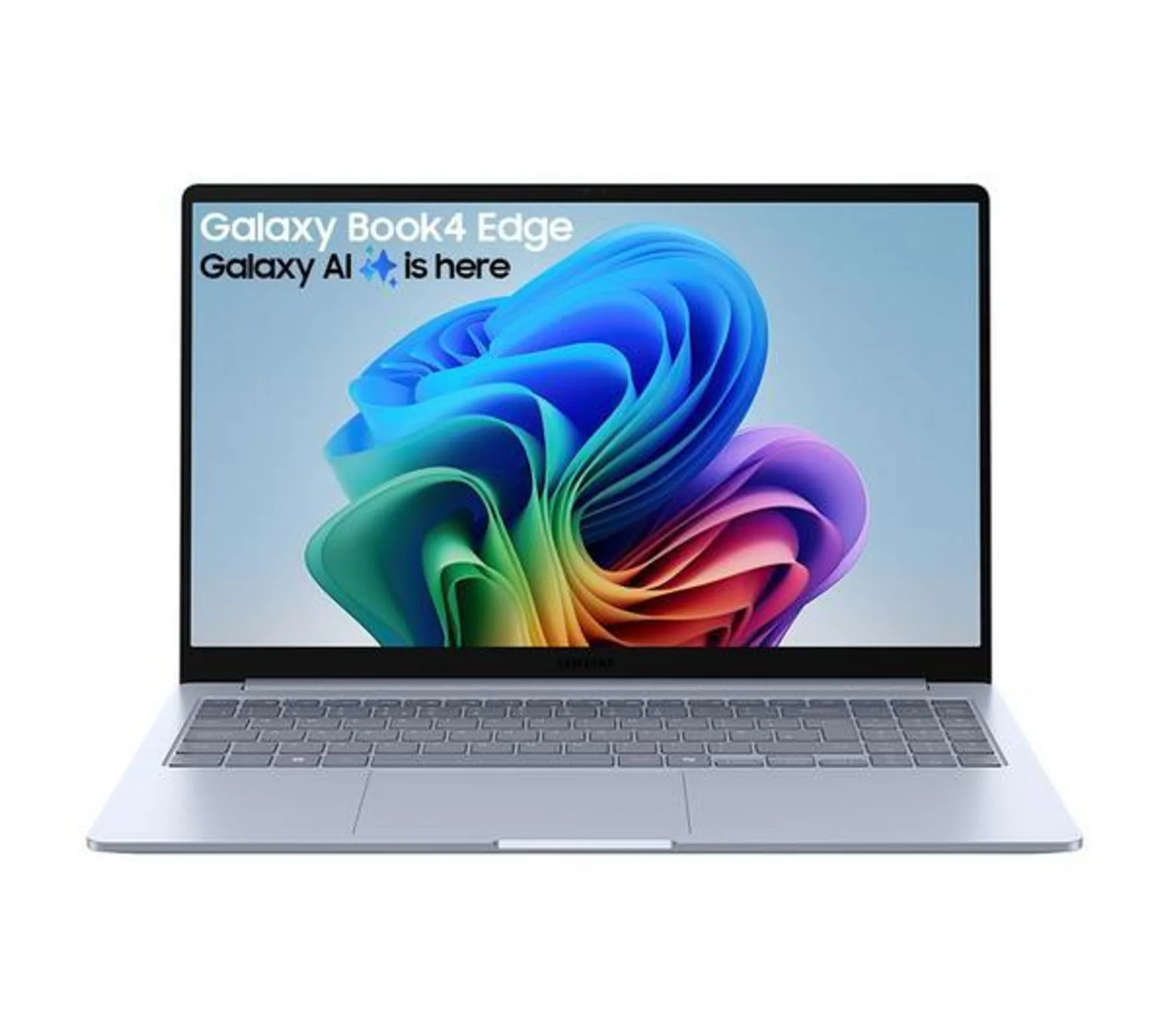 SAMSUNG Galaxy Book4 Edge 15.6" Laptop, Copilot+ PC - Snapdragon X Plus, 256 GB SSD, Sapphire Blue
