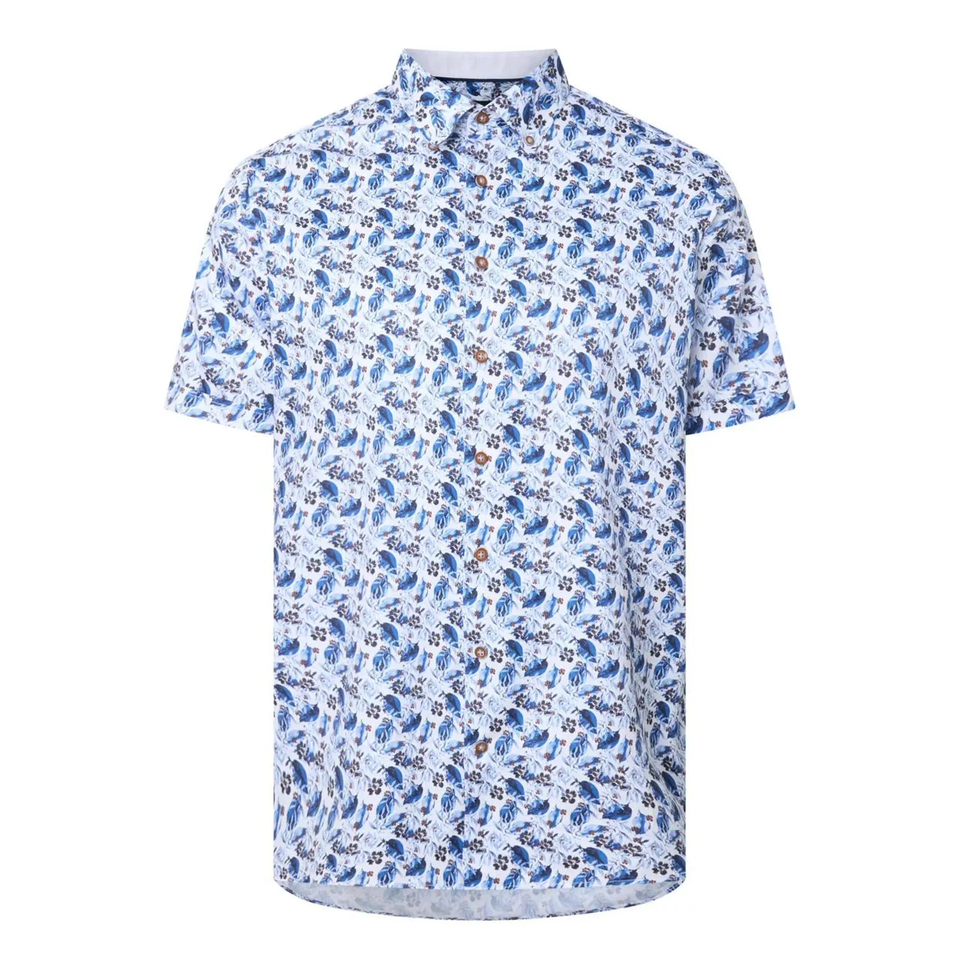 New in BUGATTI Fancy Leaf Casual Shirt €100.00