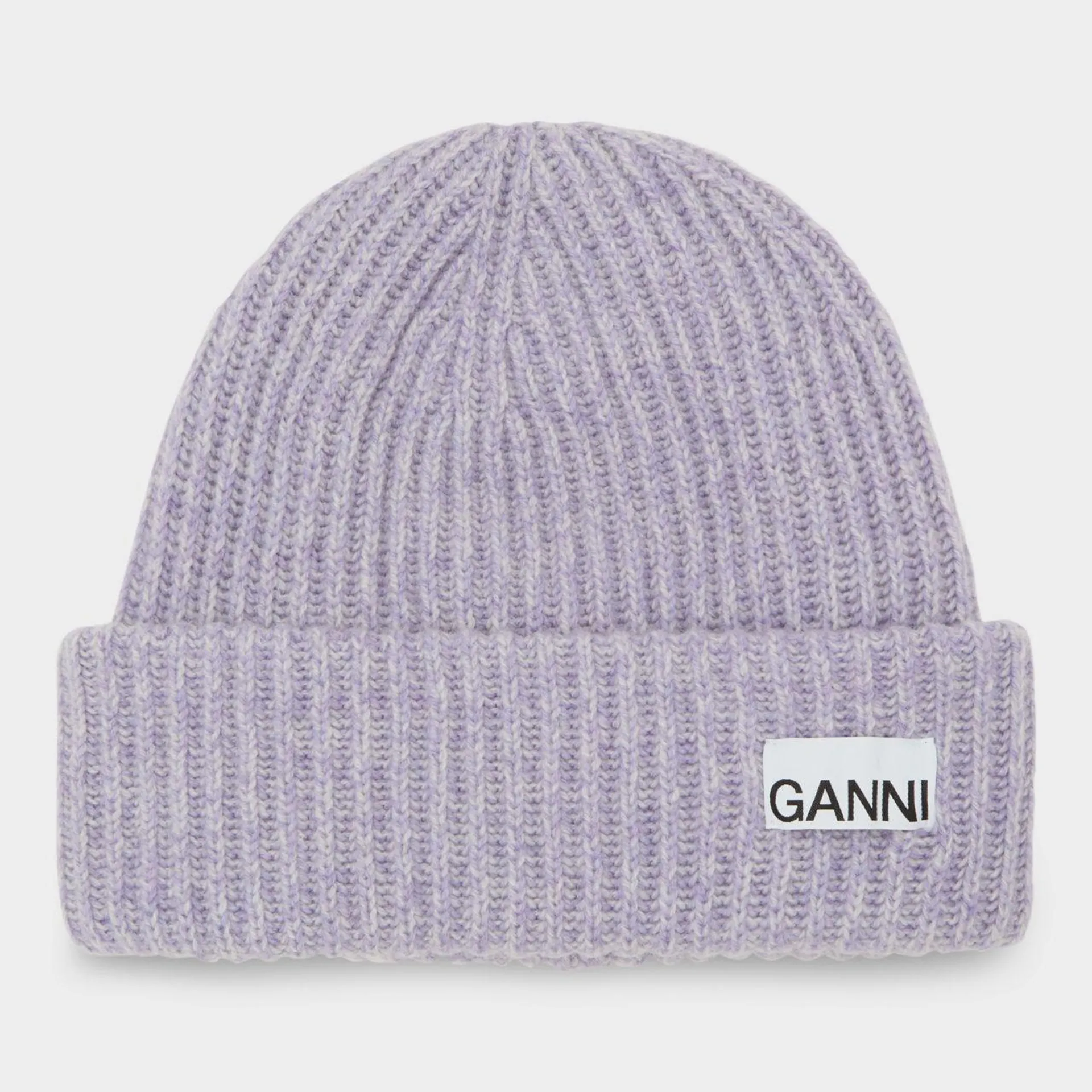Logo Ribbed Beanie Hat