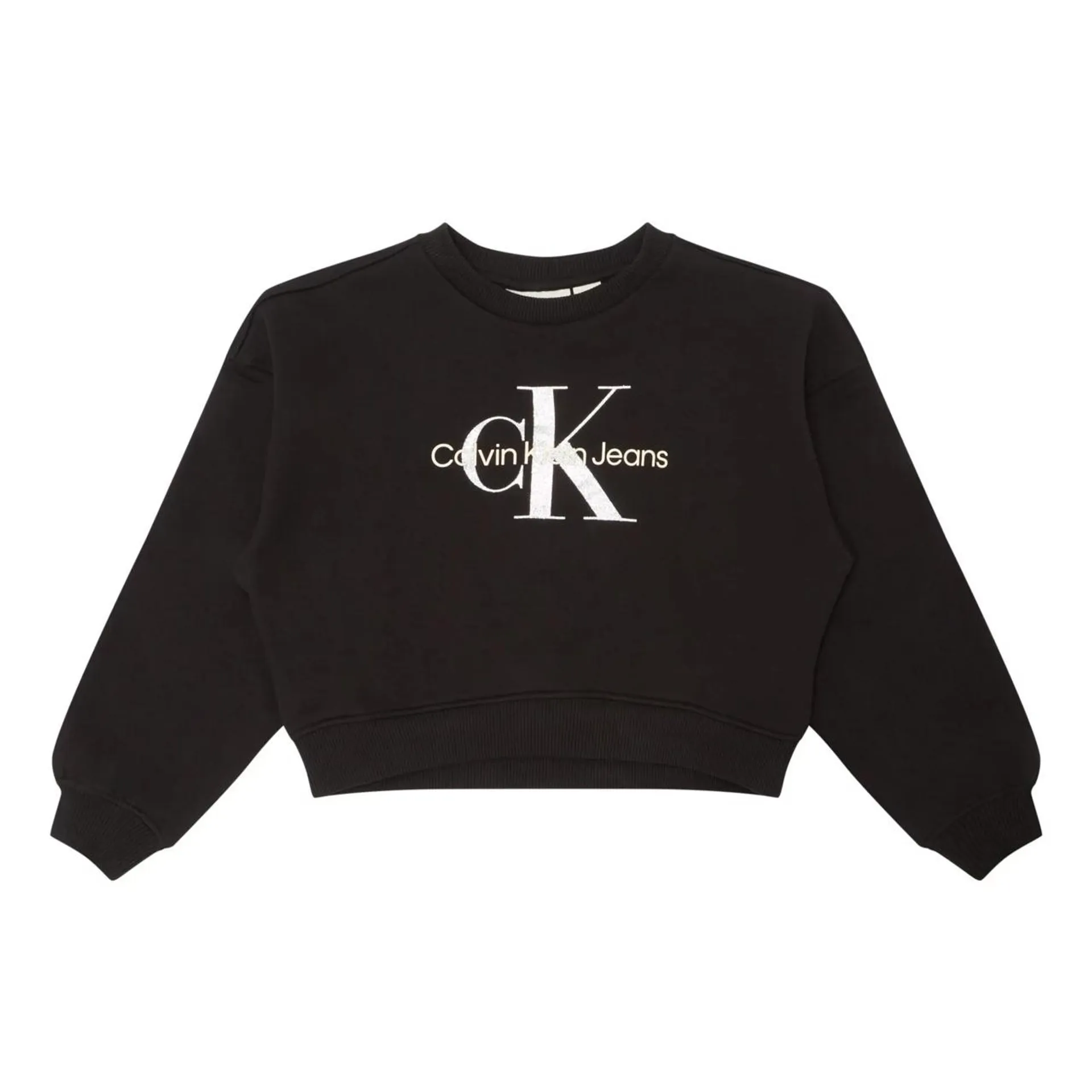 New in CALVIN KLEIN KIDS Glitter Logo Sweatshirt €80.00