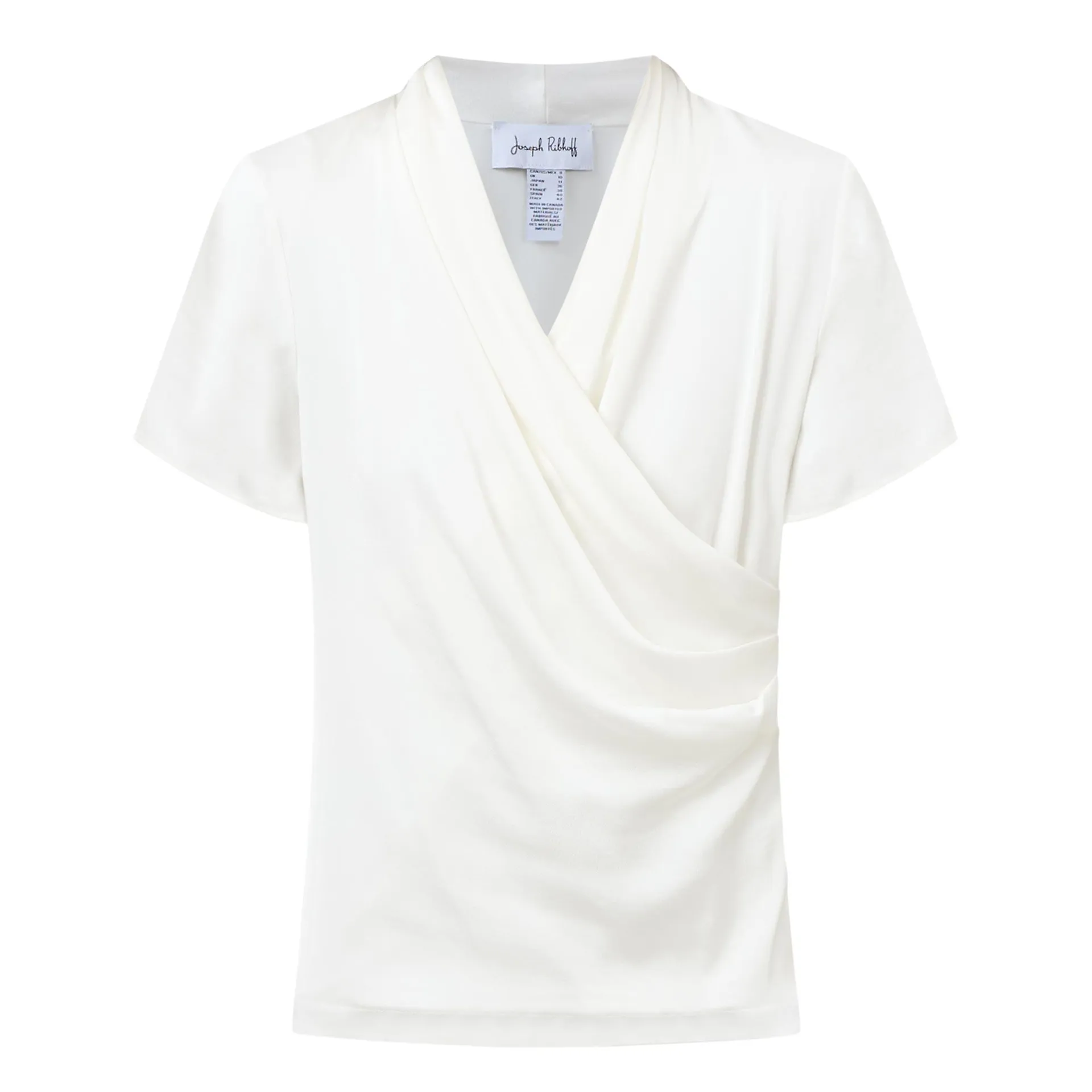 Knitted Wrap Blouse