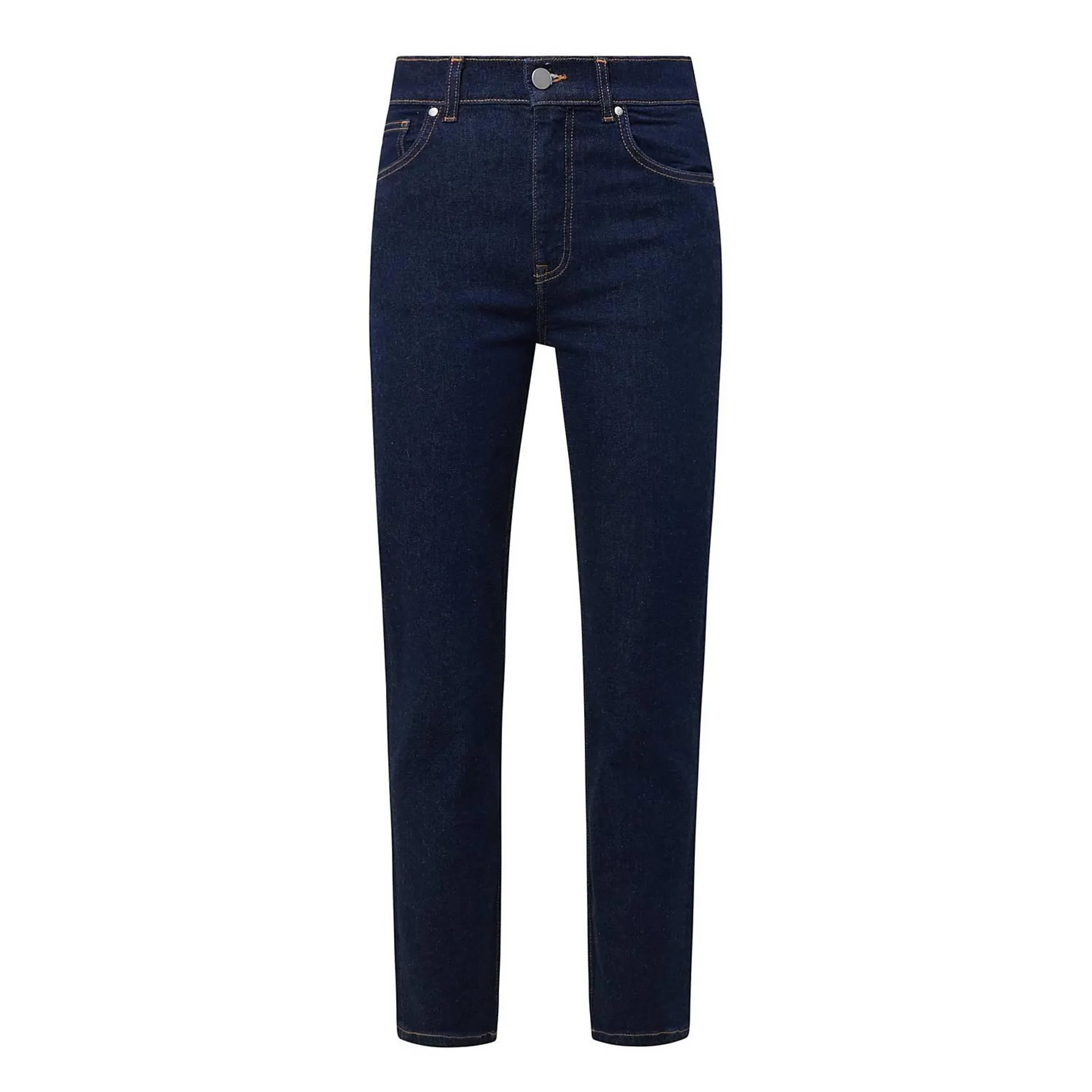 High Rise Slim Leg Cropped Jeans