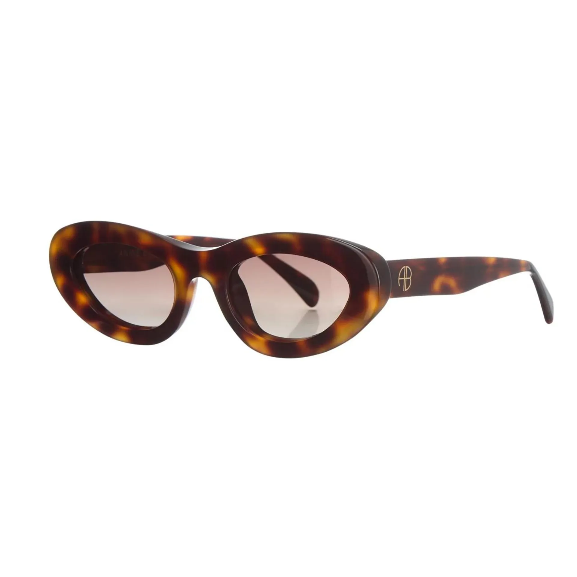 ANINE BING Roma Logo Sunglasses