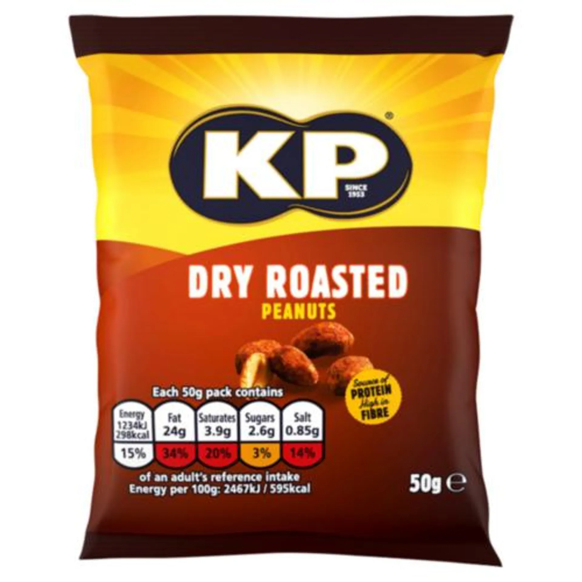 KP Dry Roasted Peanuts Bag