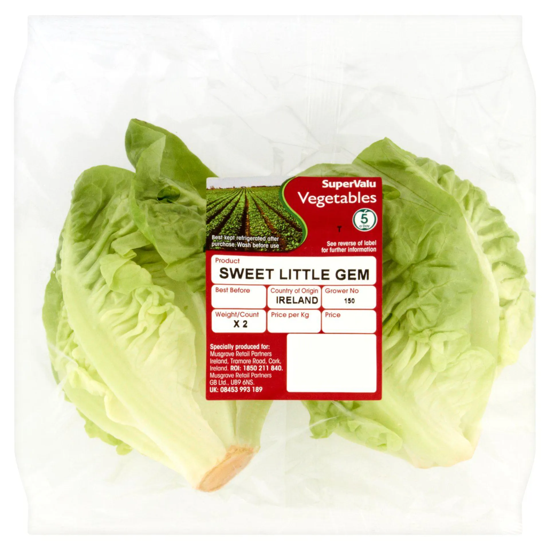 SuperValu Sweet Gem Lettuce (2 Piece)