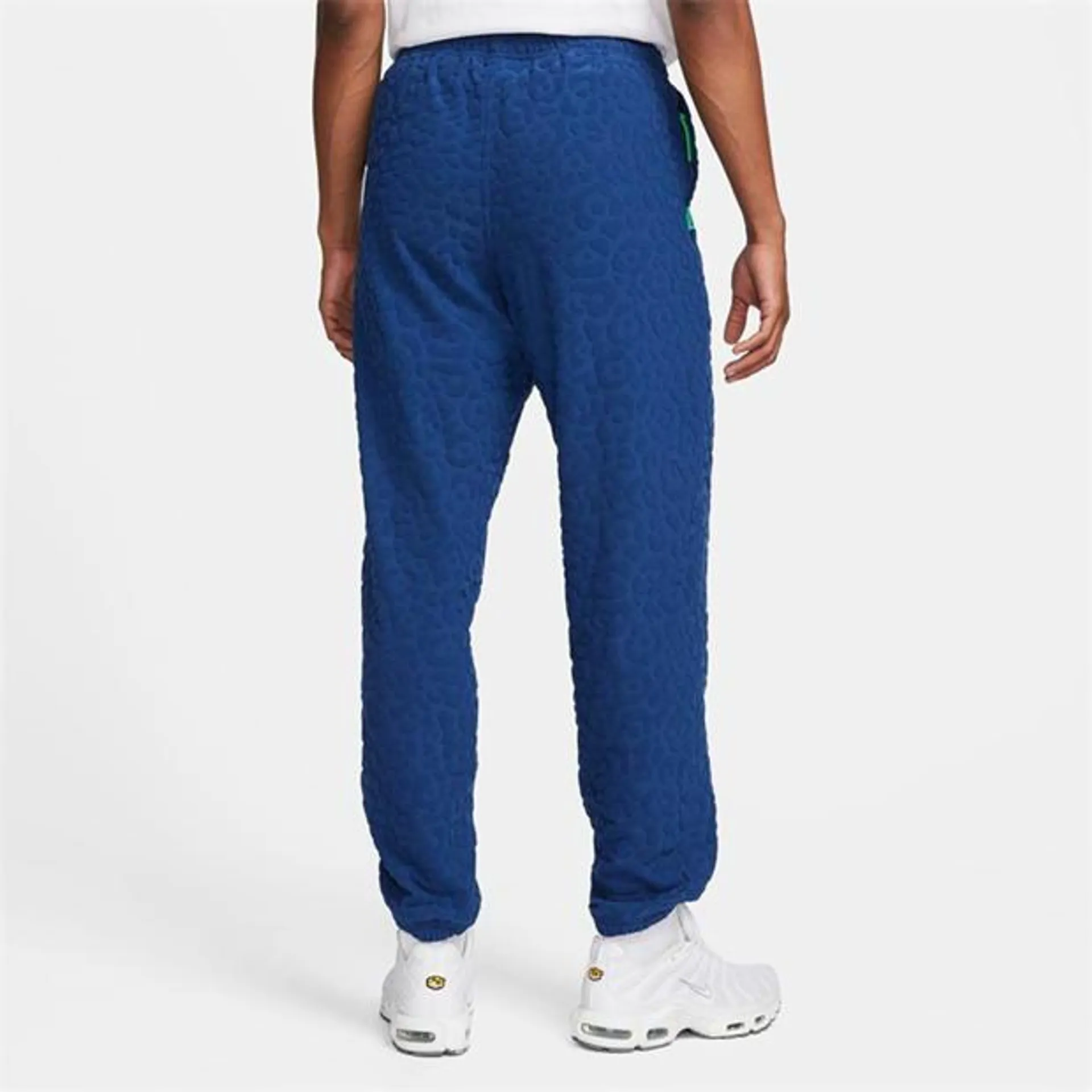 Brazil Men's French Terry Football Tracksuit Bottoms