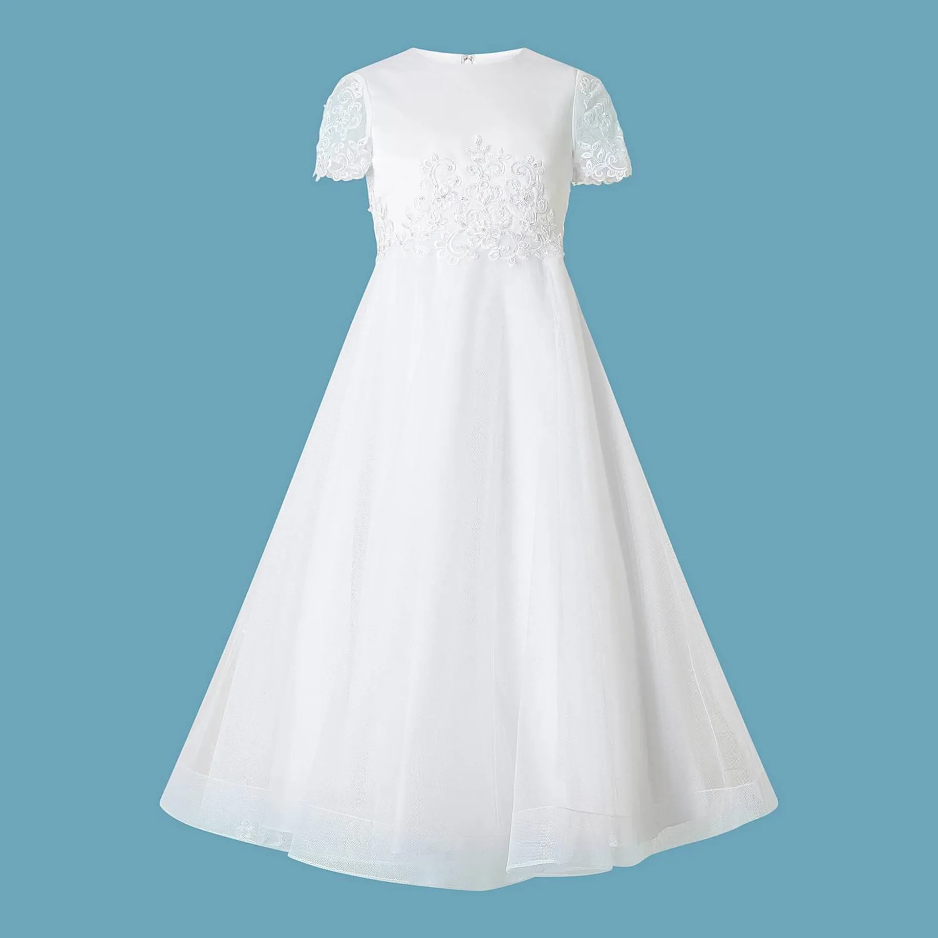 Lace Detailed Communion Dress