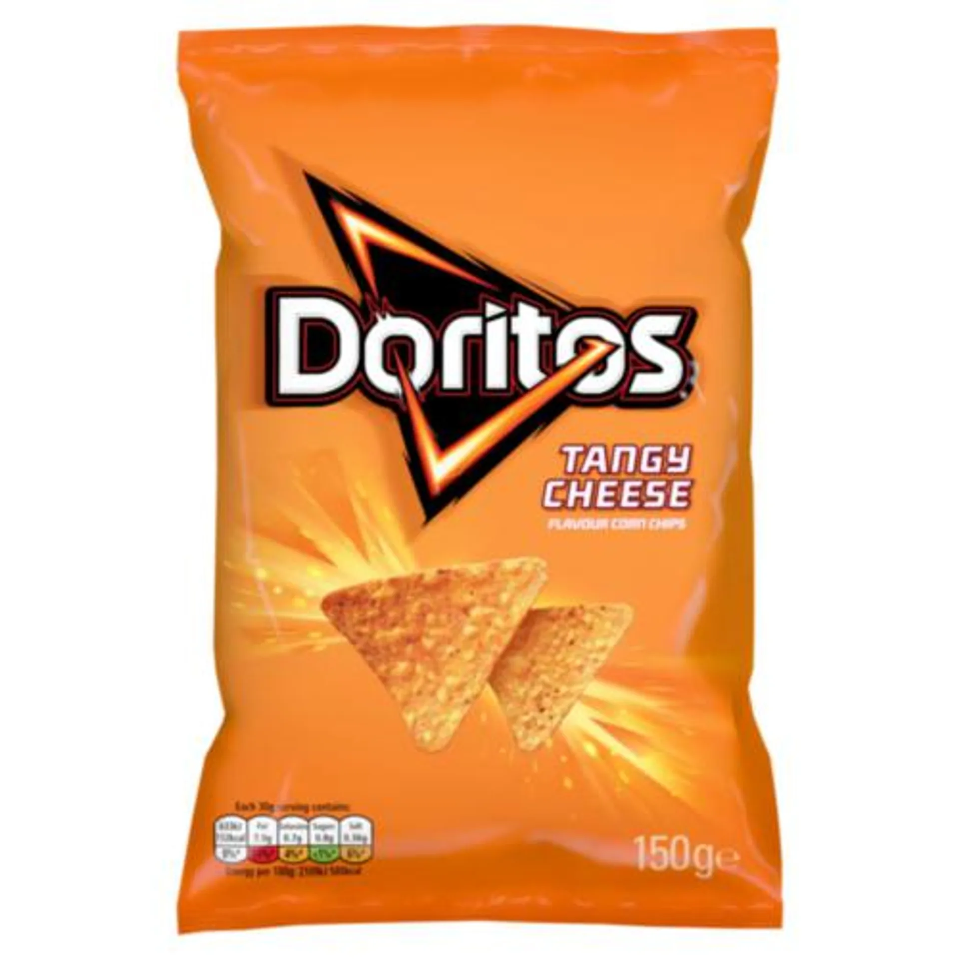 Doritos Tangy Cheese Crisps Bag