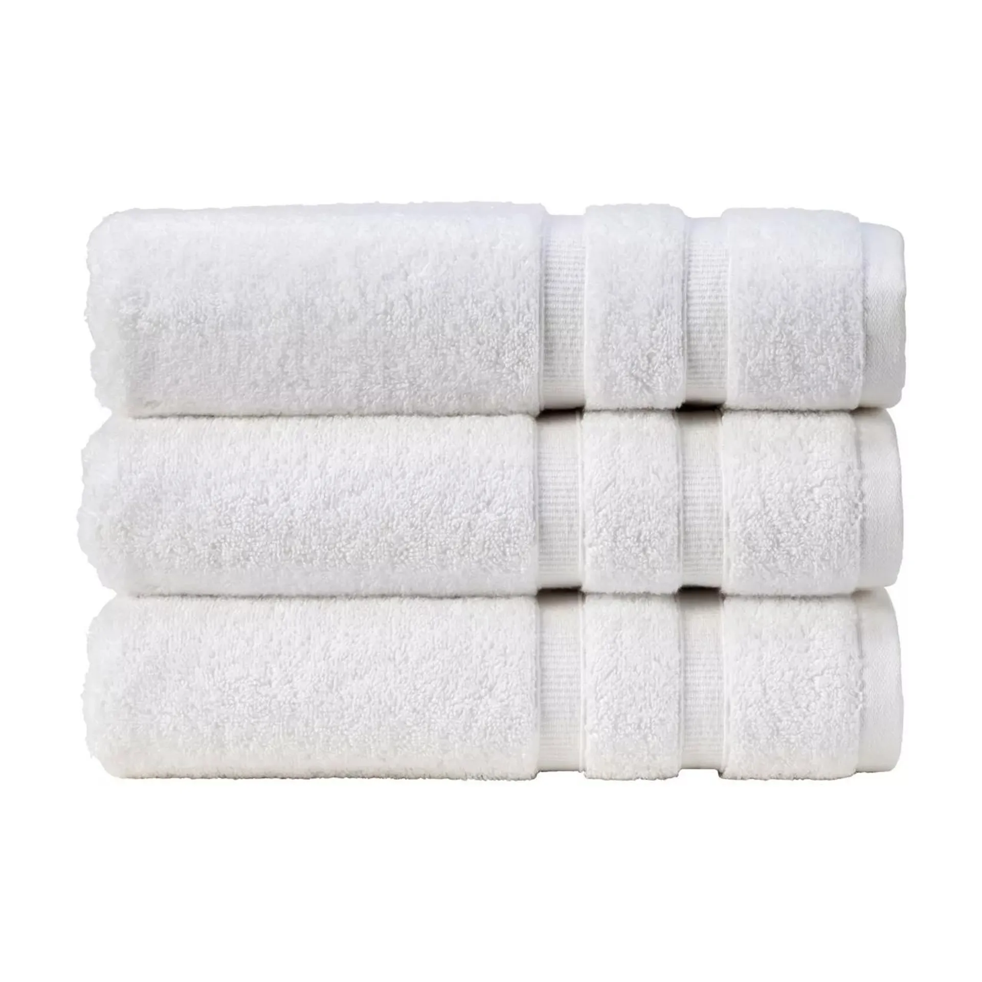 Signum Combed Cotton Towel White