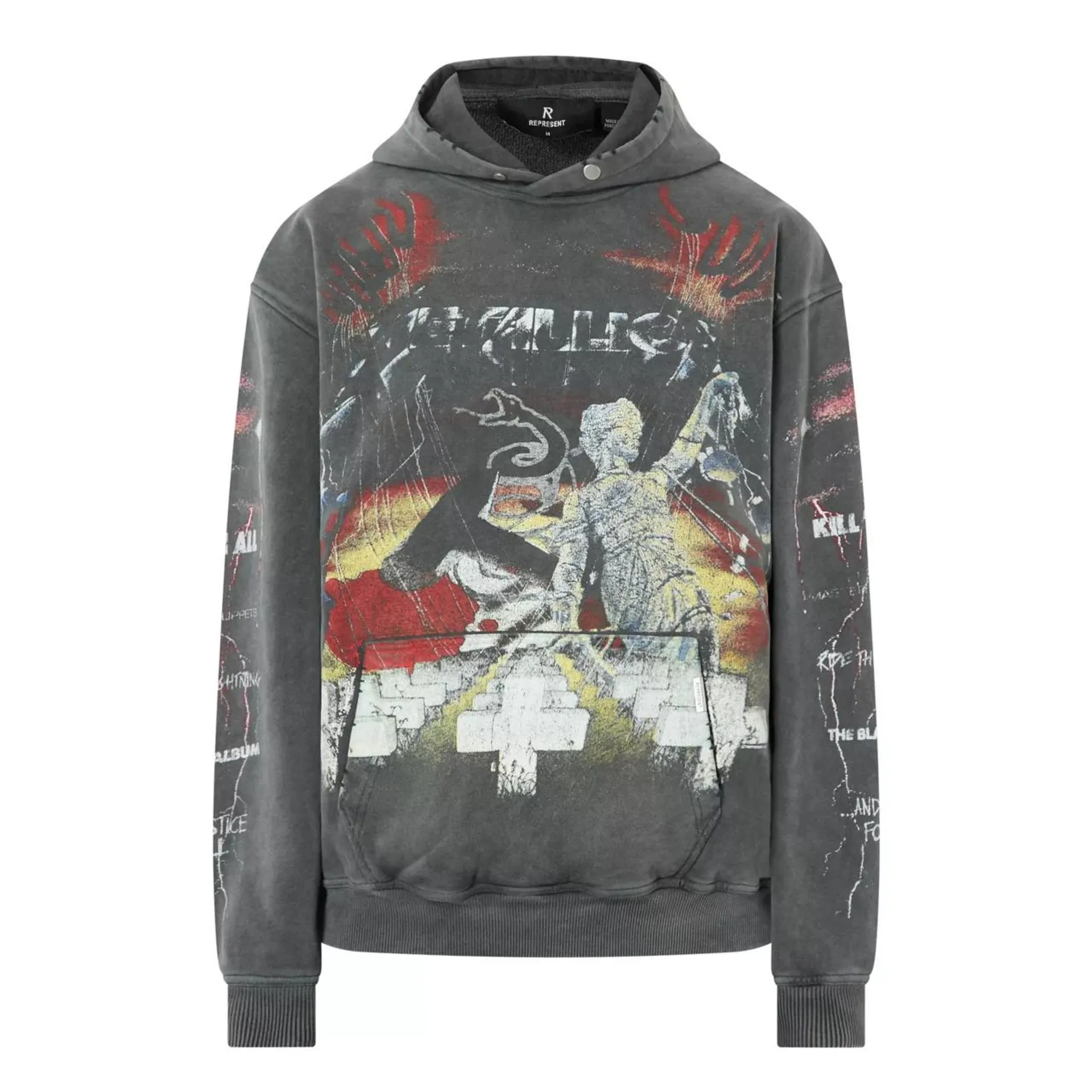 New in REPRESENT Metallica Master of Puppets Hoodie €220.00