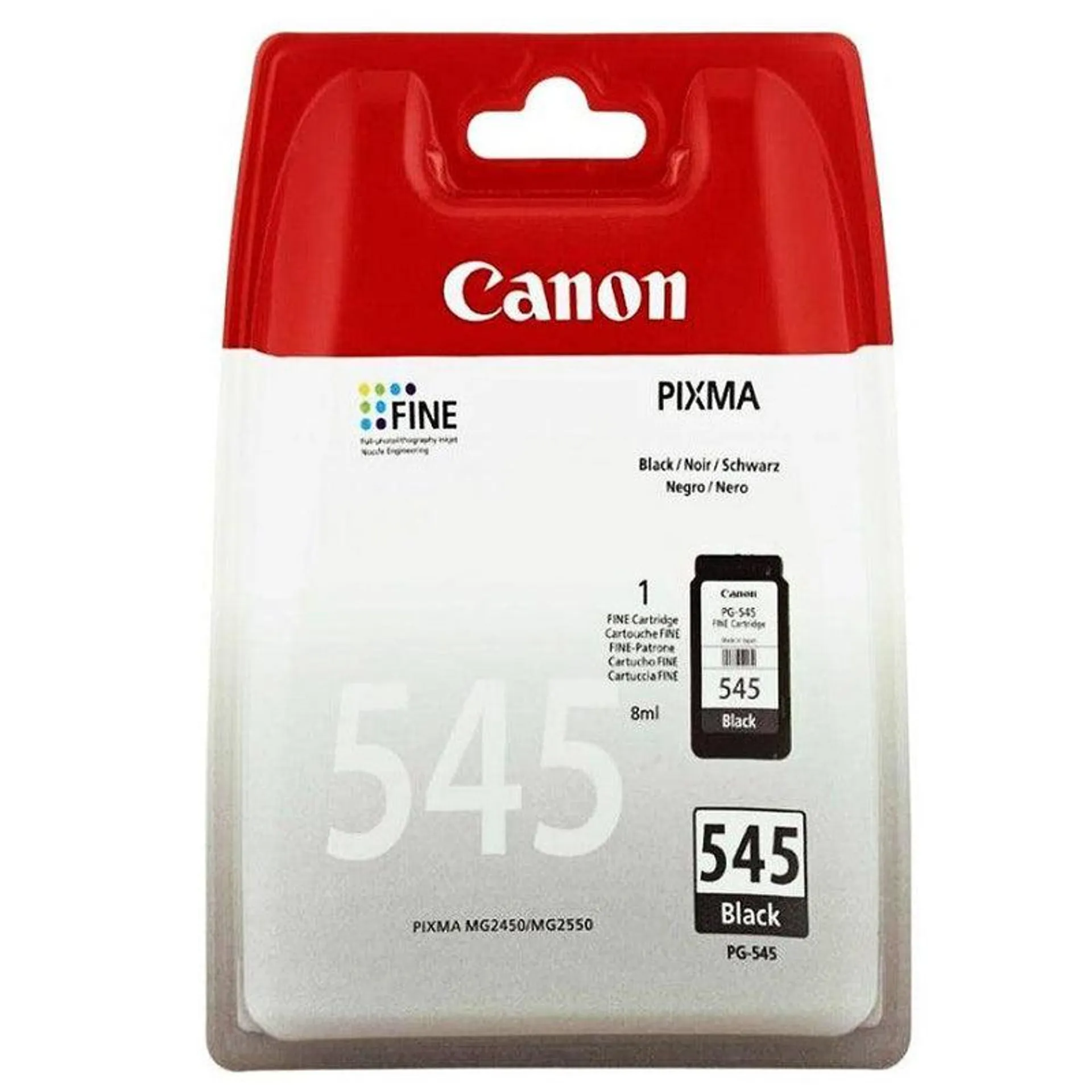 Canon PG545 Black Ink Cartridge | SCAN2163