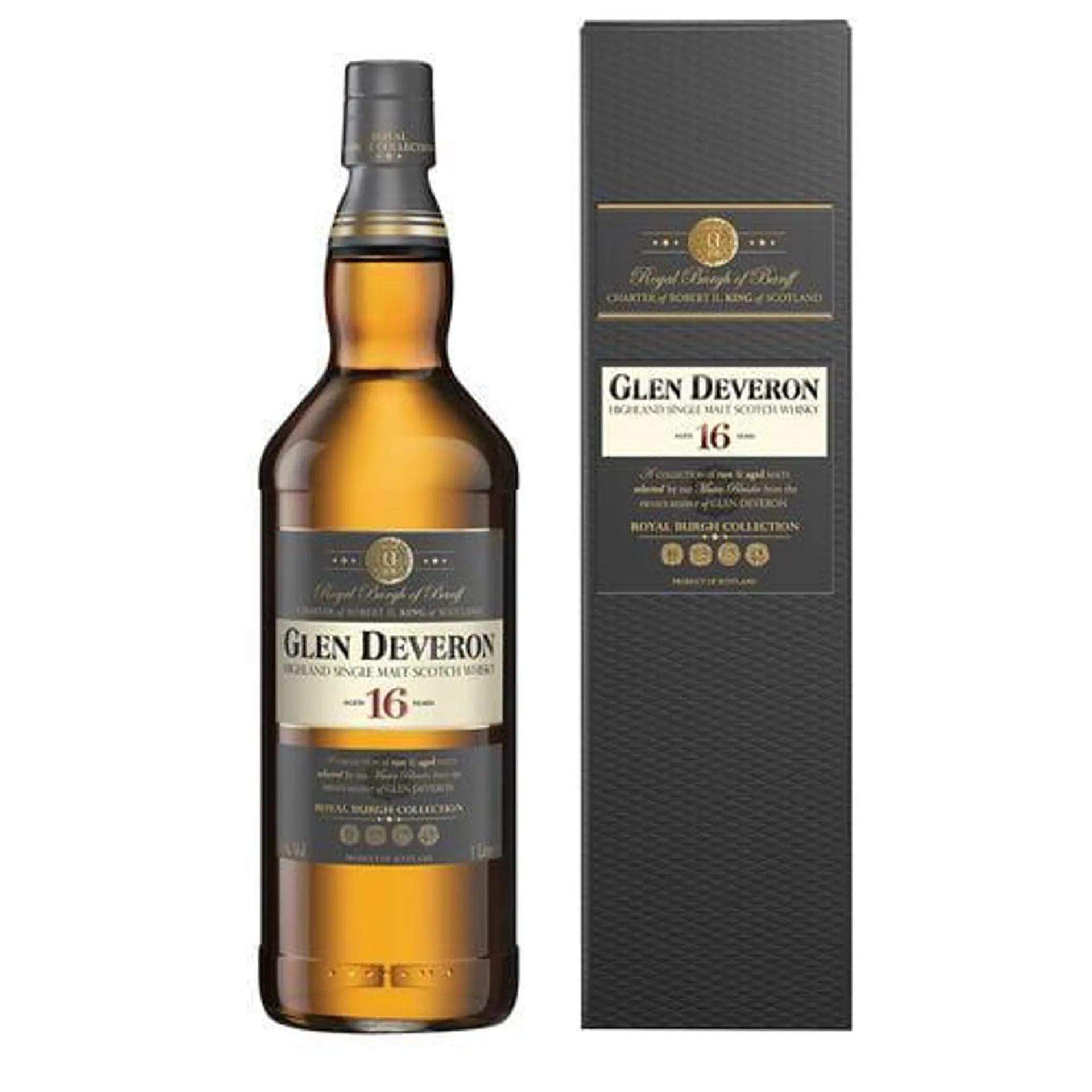 Glen Deveron 16 Year Old Scotch Whisky 1L
