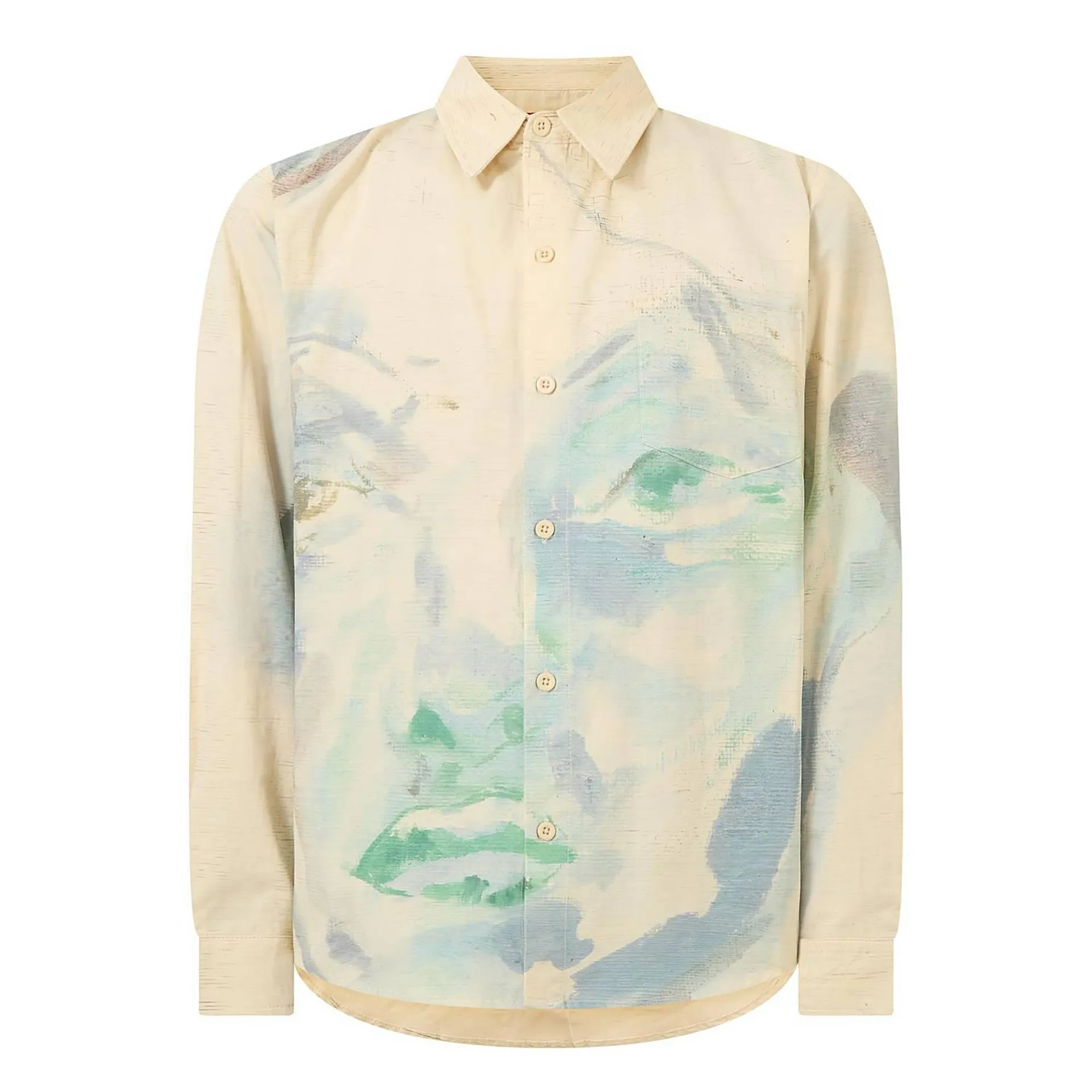 Face Printed Casual Shirt