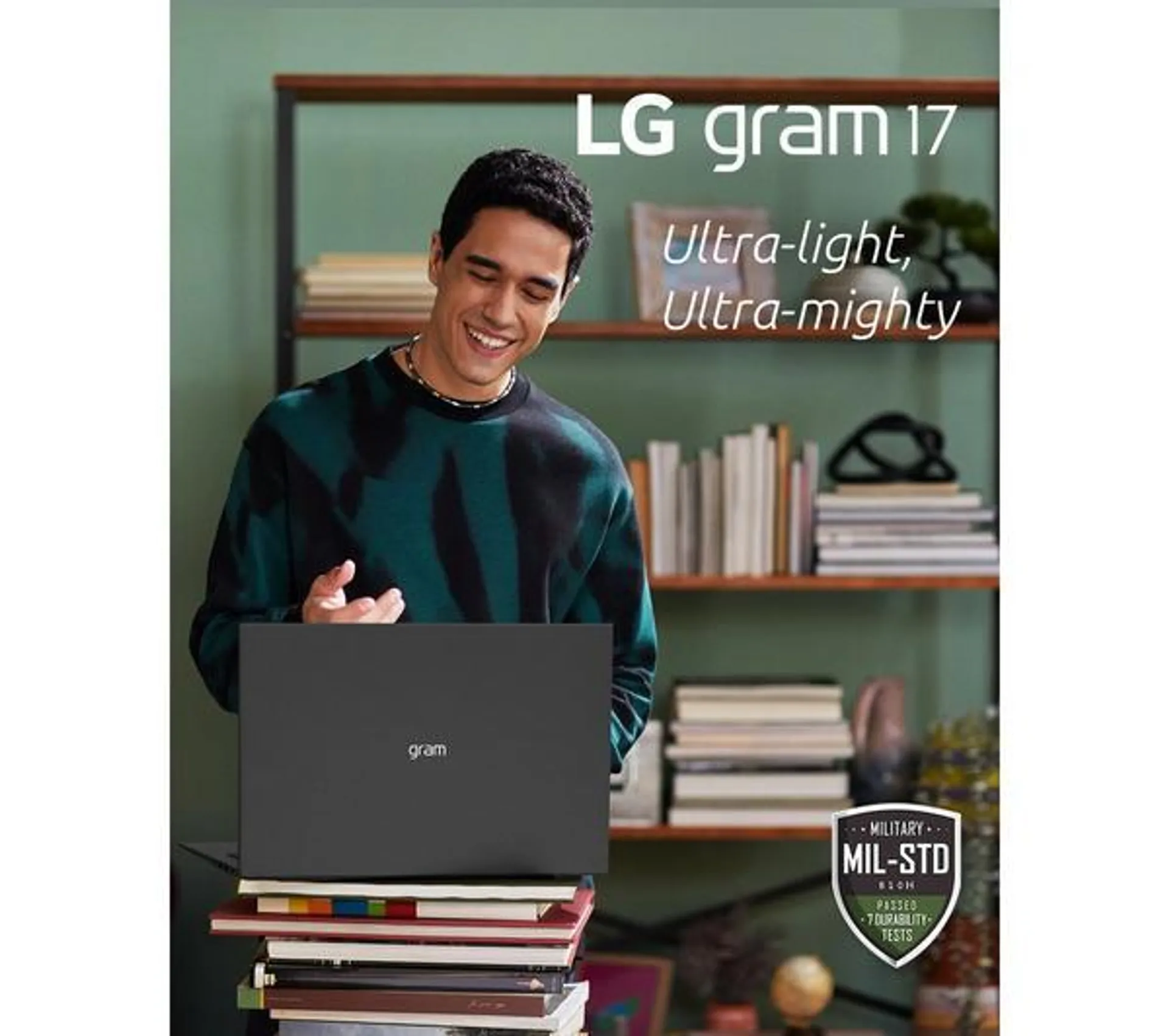 LG gram 17 17Z90R-K.AA79A1 17" Laptop - Intel® Core™ i7, 1 TB SSD, Dark Grey