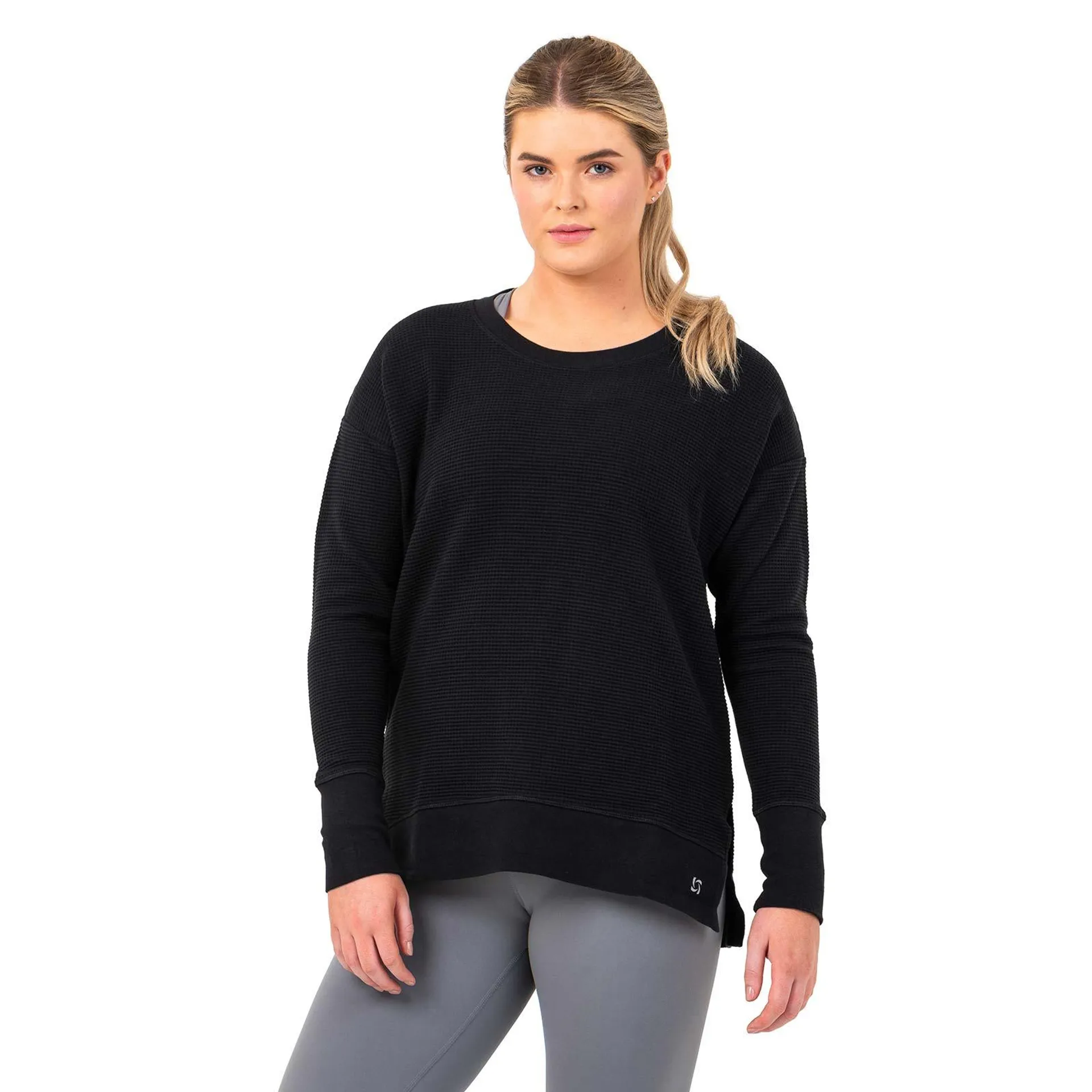 Bodylogic Wave Waffle Sweatshirt