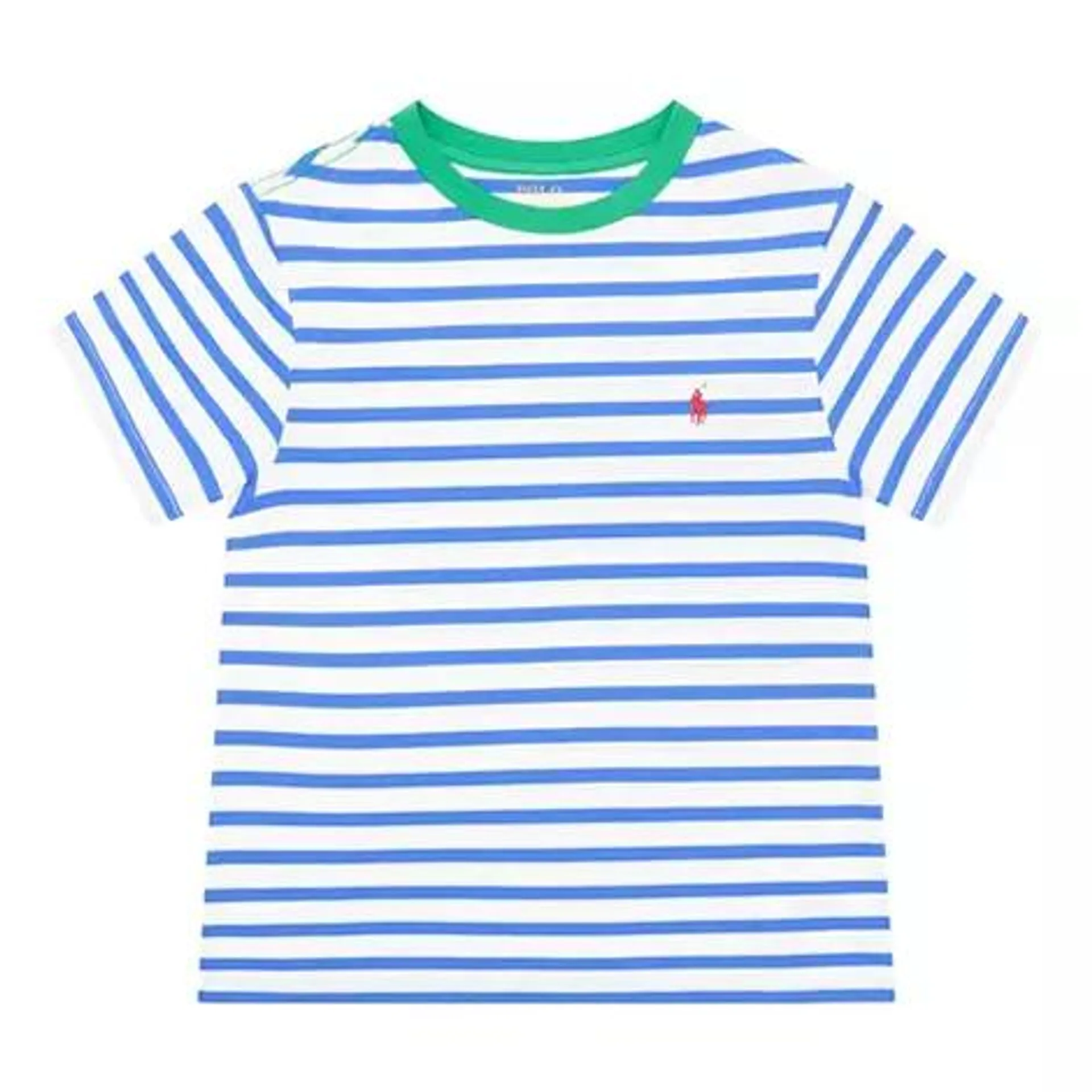 Striped Embroidered Logo T-Shirt 2-6 Years